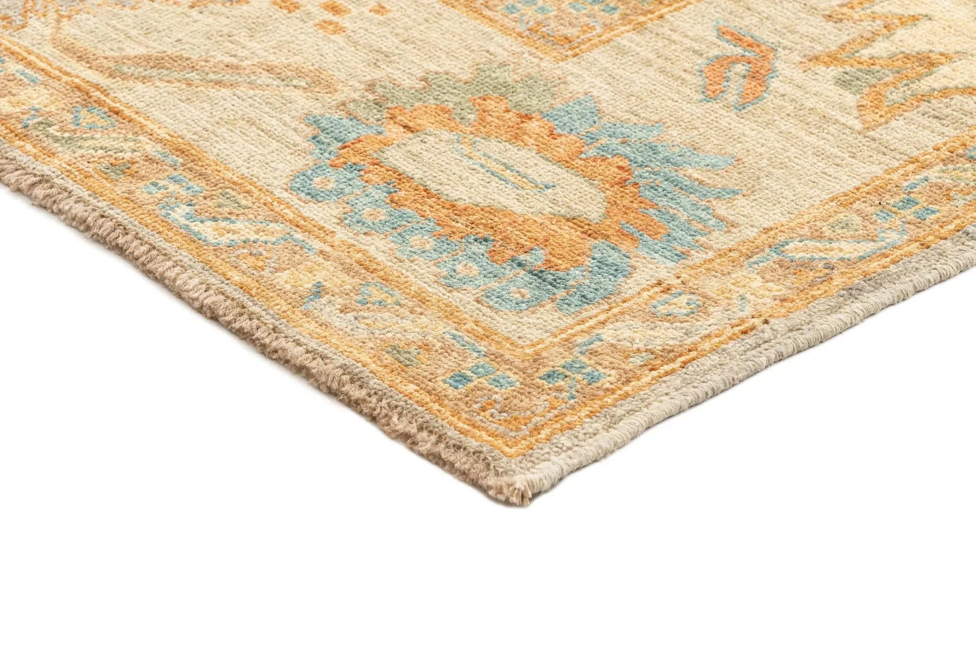 Noble Weave Oushak Hand-Knotted Rug