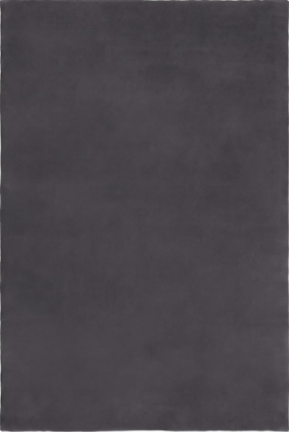 Pencil Grey Color Wool Hand-tufted Solid Carpet & Rug