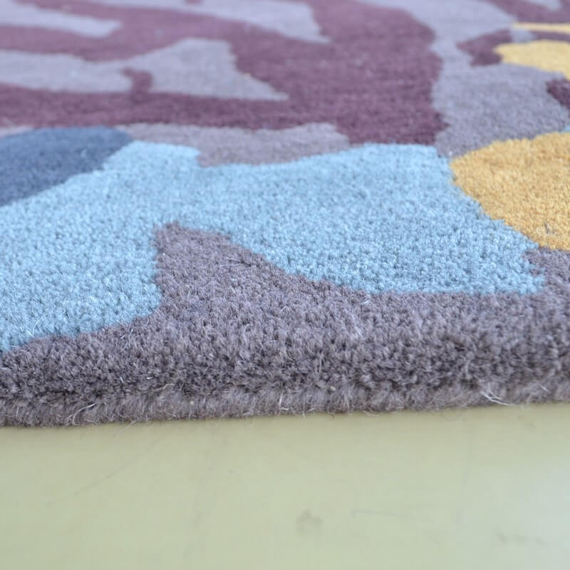 Petal Weave Foliage Hand-Tufted Rug