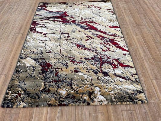 Premium Washable Modern Abstract Area Rug