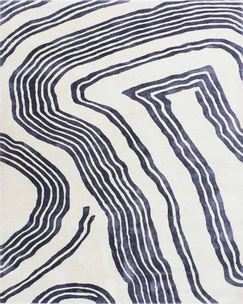 Grandora Viscose Silk Hand-Tufted Rug