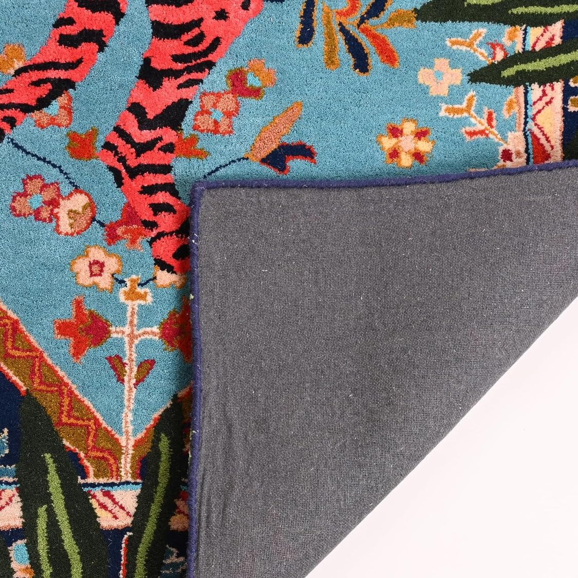 Red Tiger Oriental Style Carpet & Rug