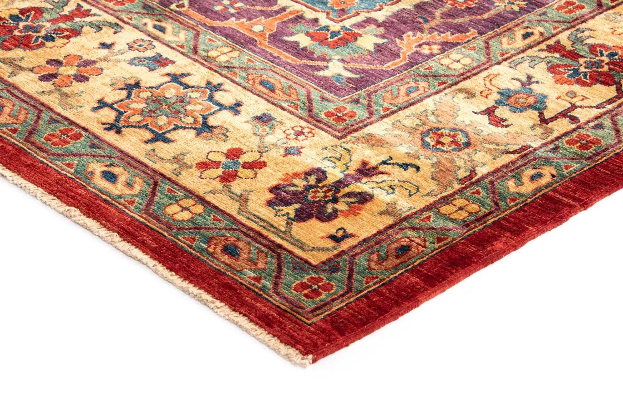 Royal Traditions Indo-Tabriz Hand-Knotted Rug