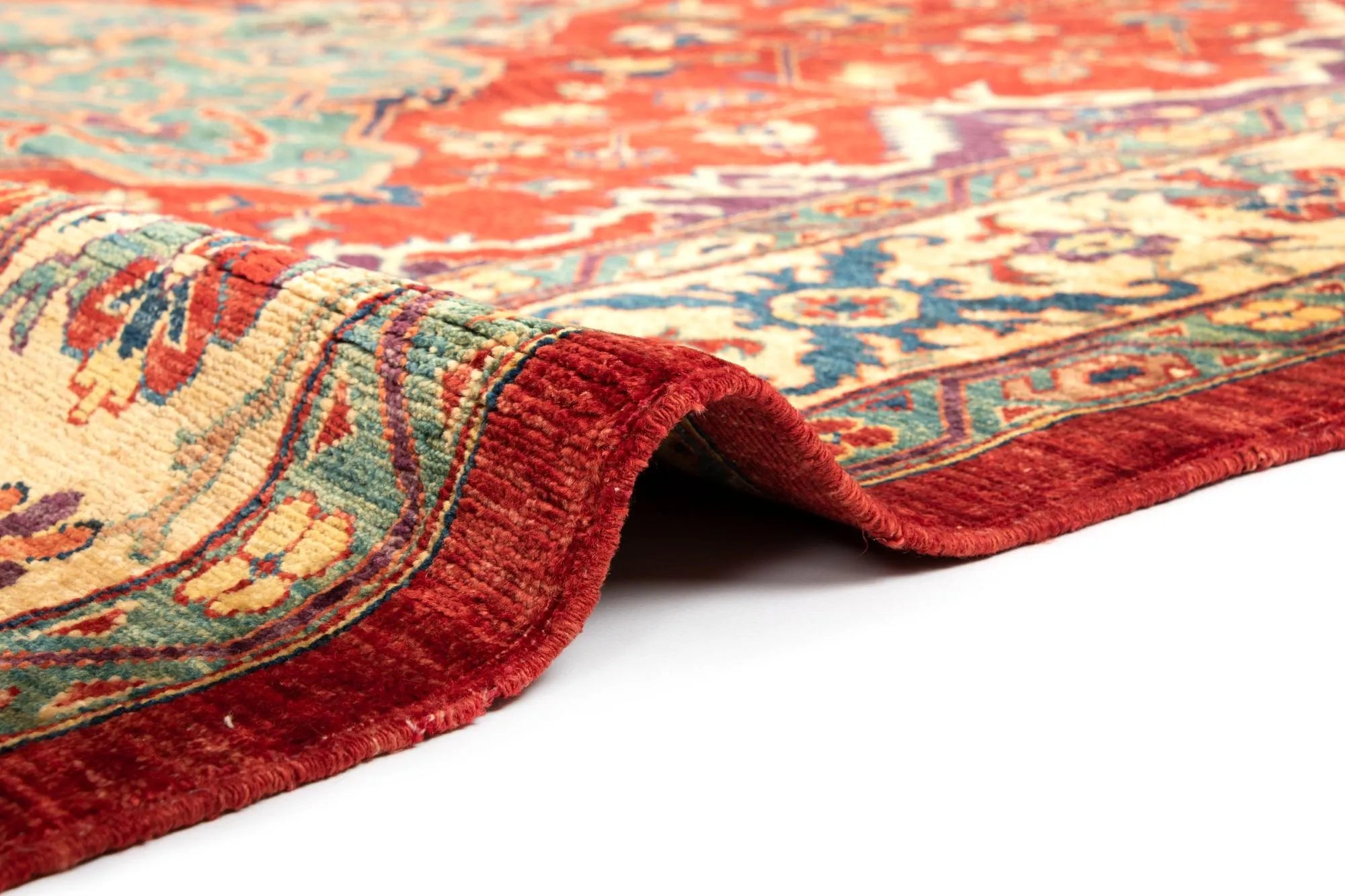 Royal Traditions Indo-Tabriz Hand-Knotted Rug