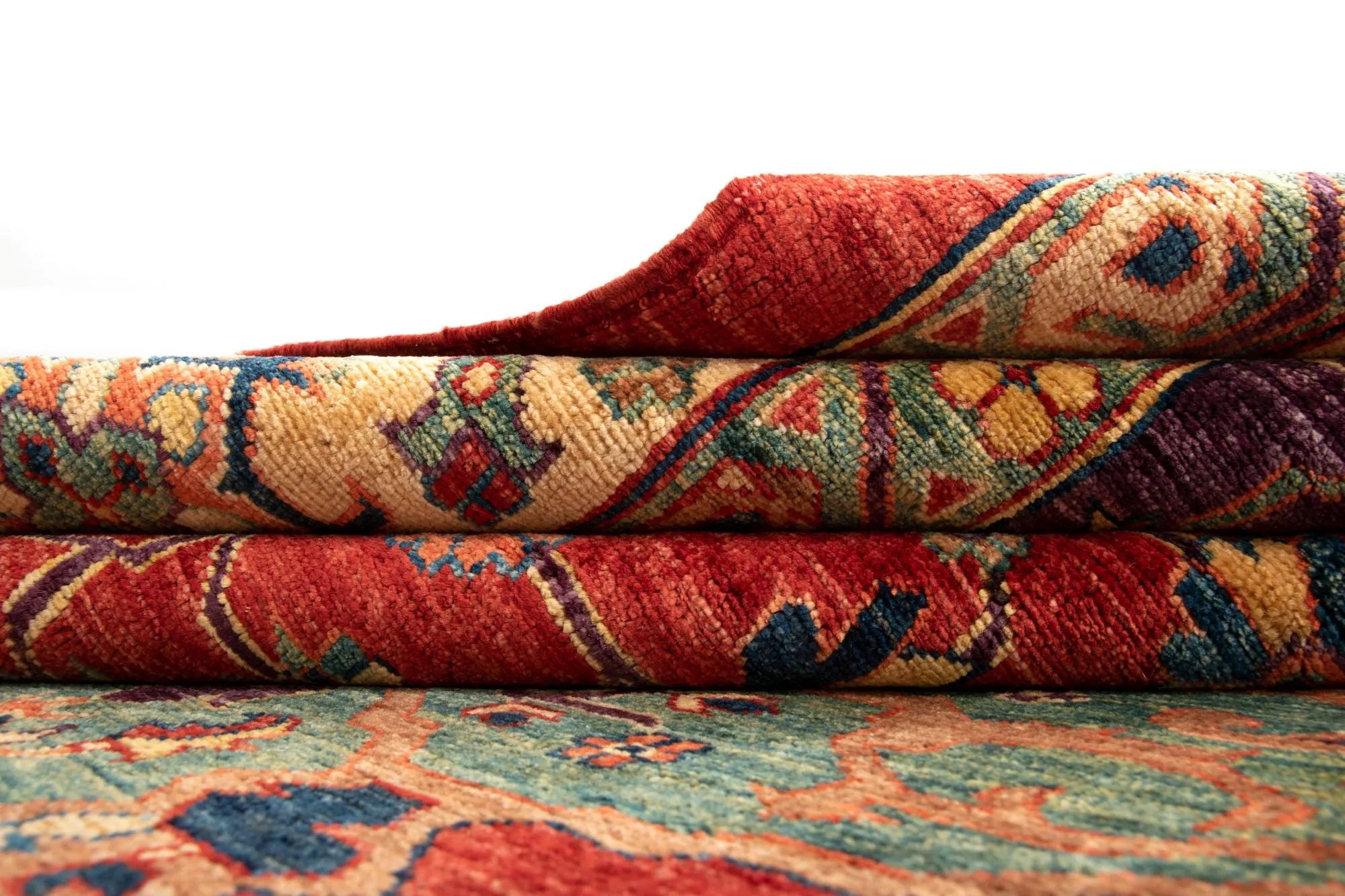 Royal Traditions Indo-Tabriz Hand-Knotted Rug