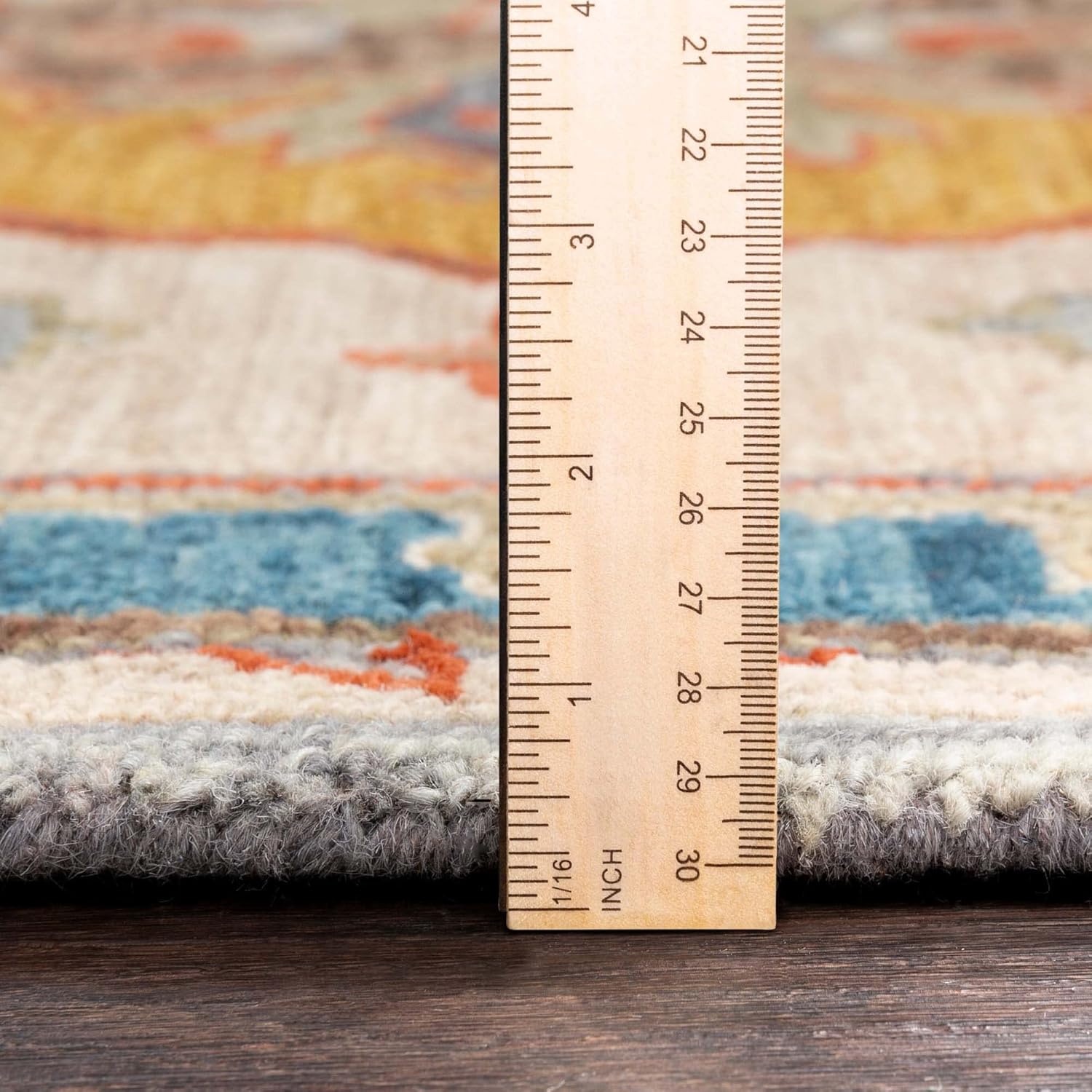 Rust Shedded Loop Carpet & Rug