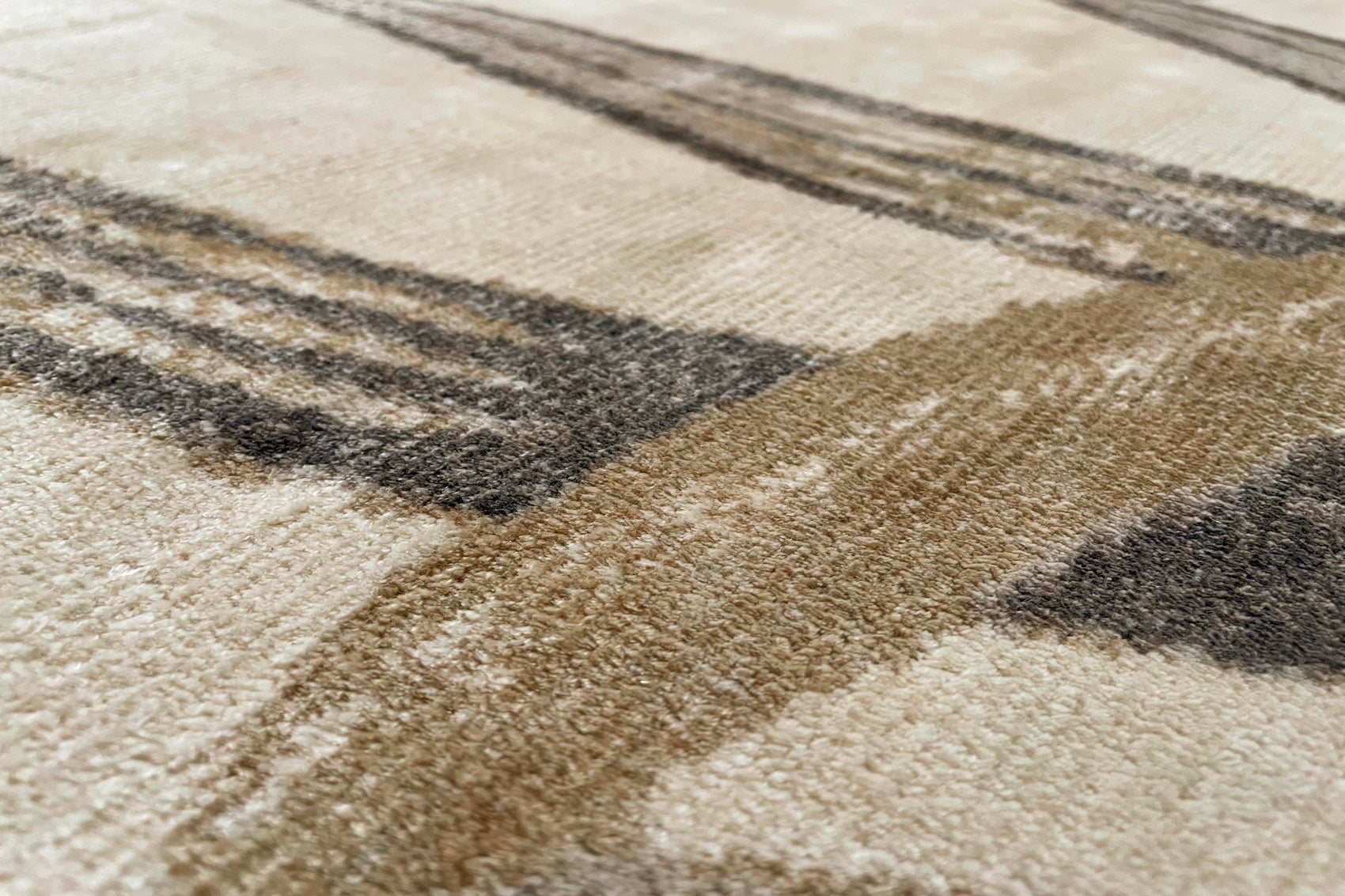 Subtle Bloom Foliage Hand-Tufted Rug