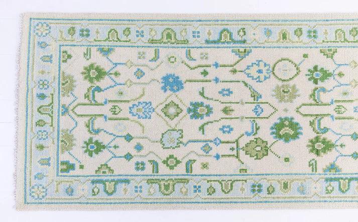 Timeless Crest Oushak Hand-Knotted Rug