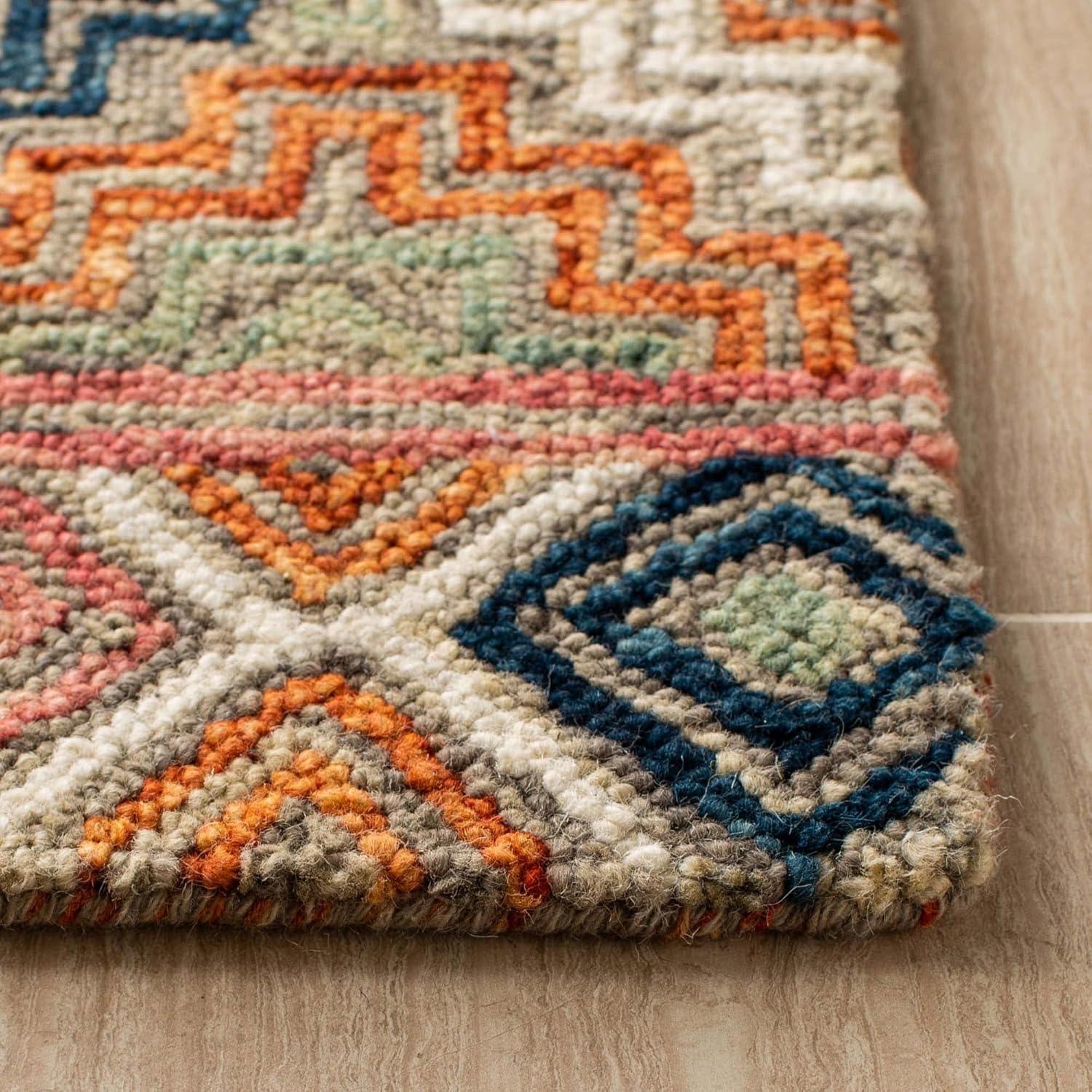 Variegated Shedded Loop Carpet & Rug