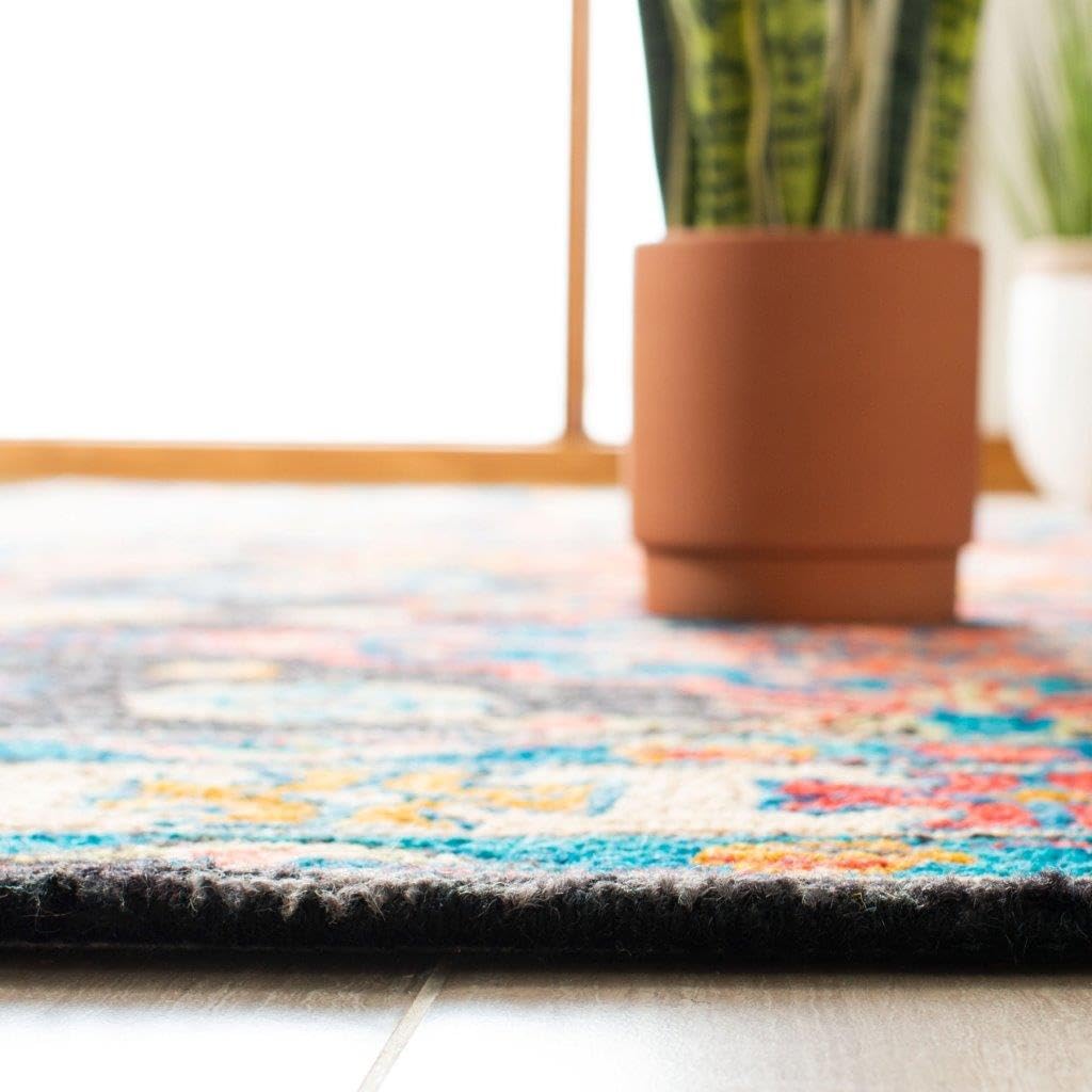 Vibrant palette Shedded Loop Carpet & Rug