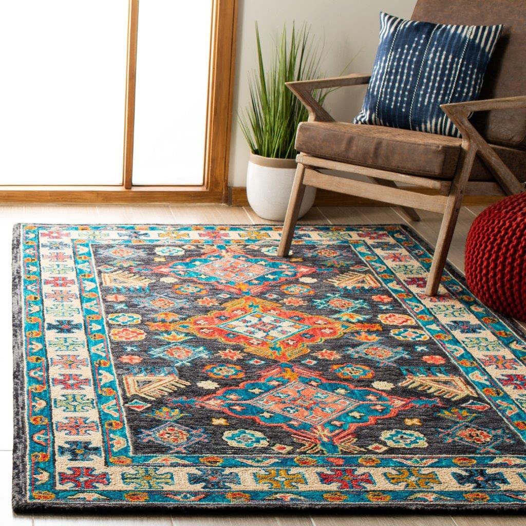 Vibrant palette Shedded Loop Carpet & Rug