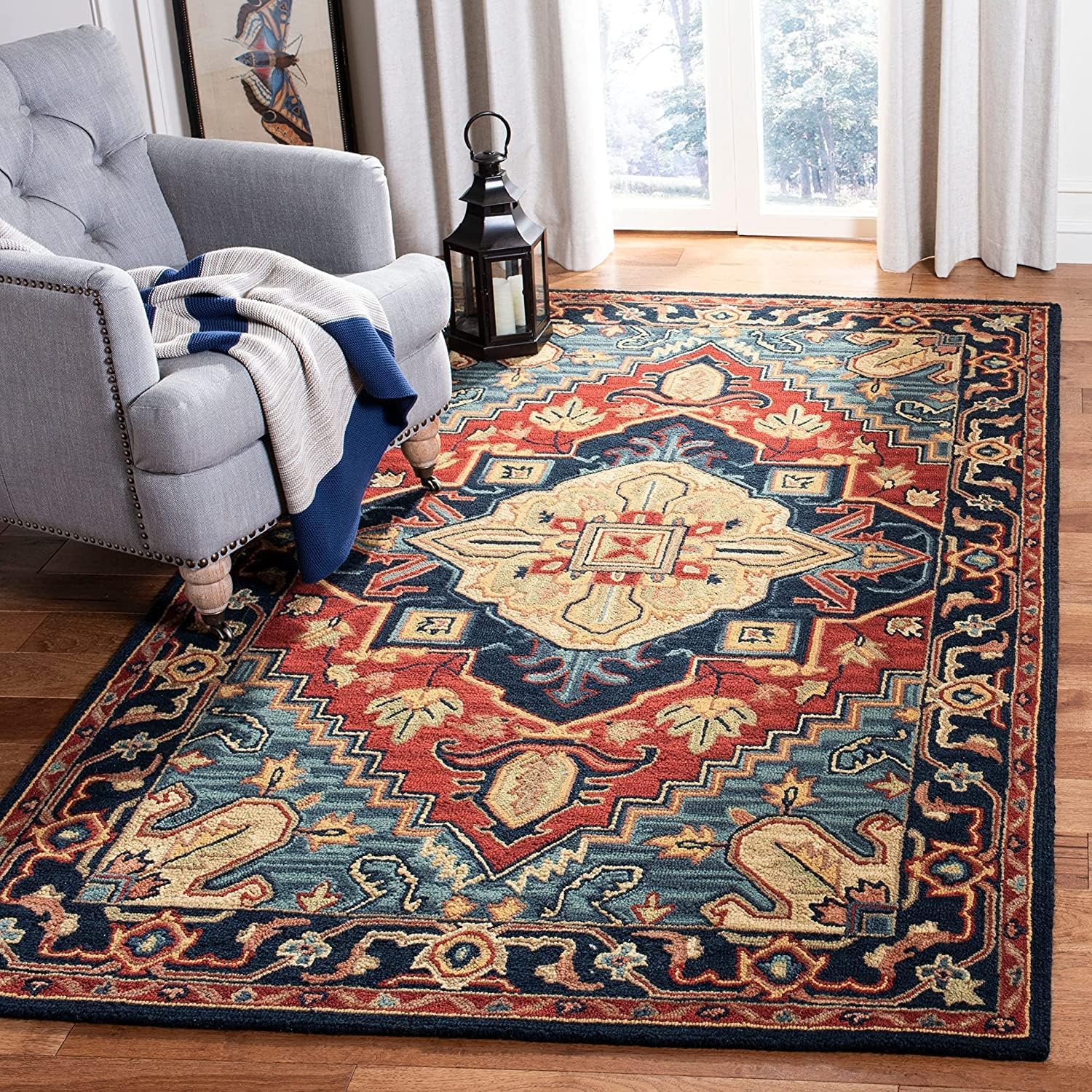 Vintage Shedded Loop Carpet & Rug