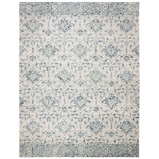 White Shedded Loop Carpet & Rug