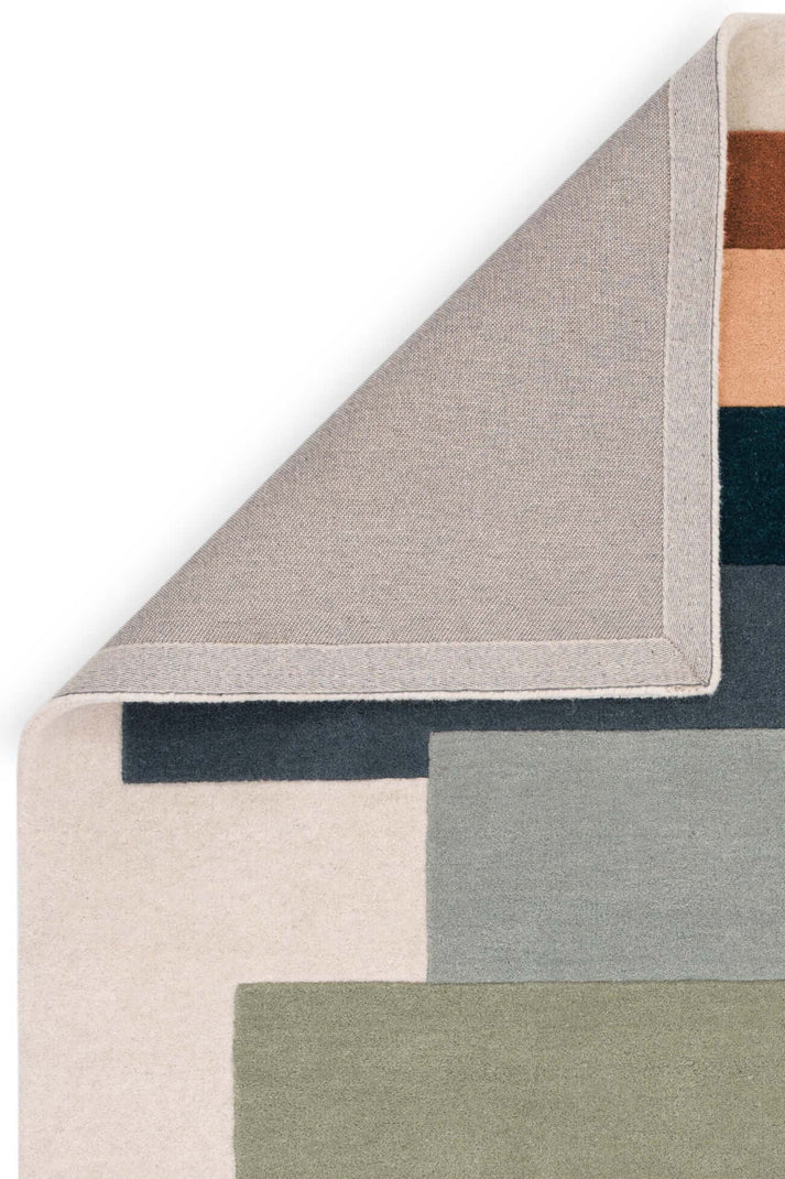 MultiColor Hand-Tufted 100% New Zealand Wool Rug