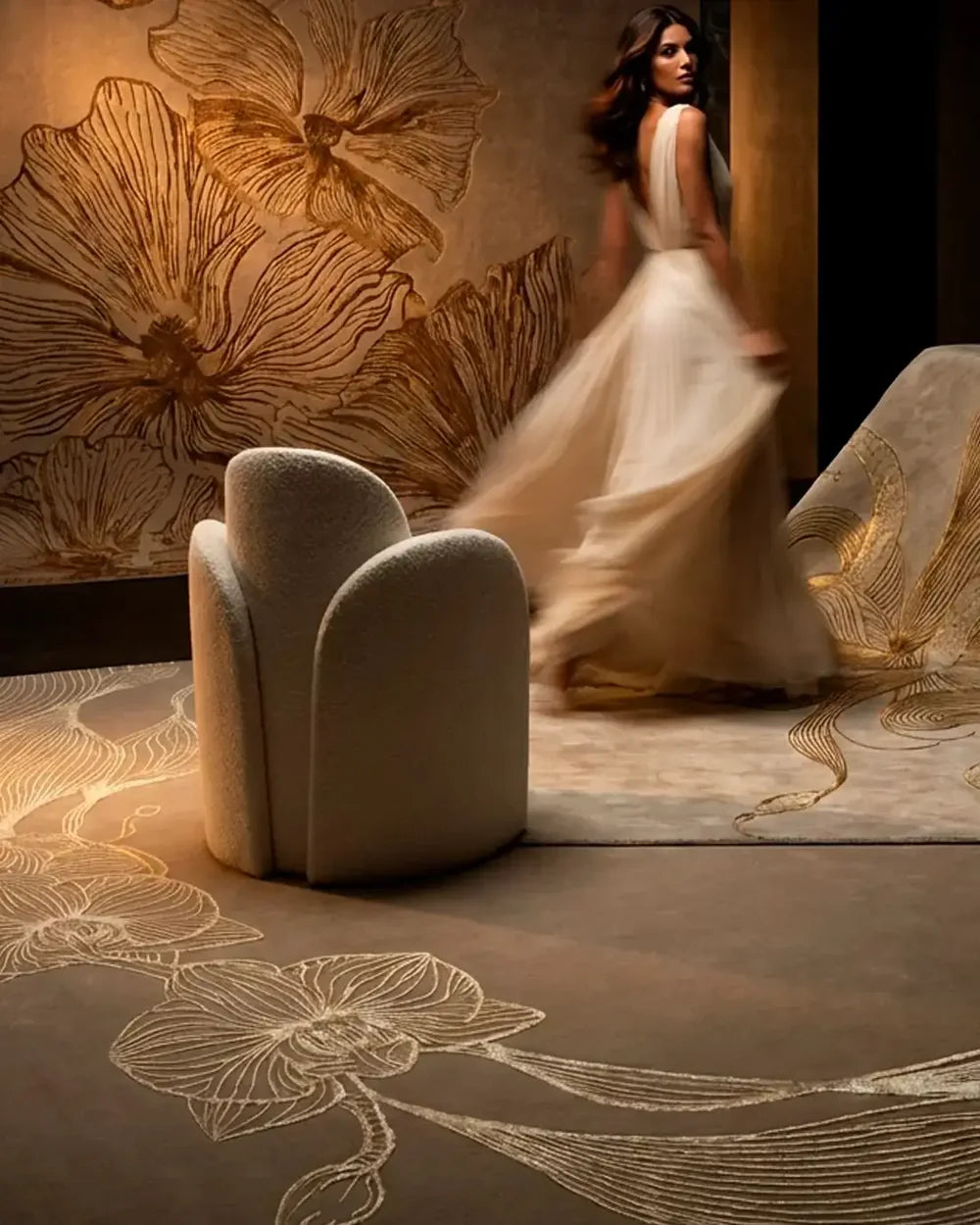 Signature Viscose & Wool Hand-tufted Carpet & Rug