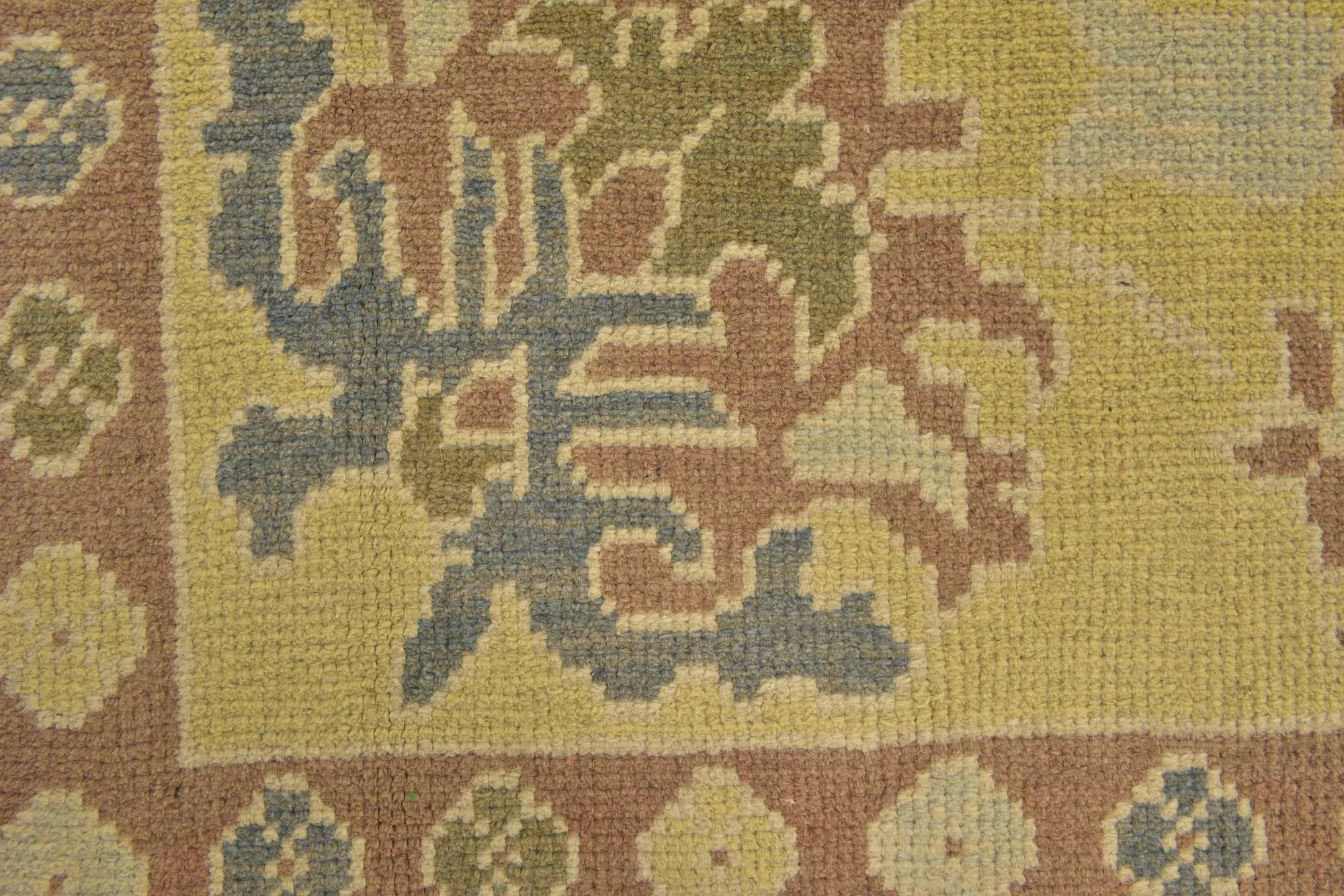 Lucia Oushak Hand-Knotted Wool Rug