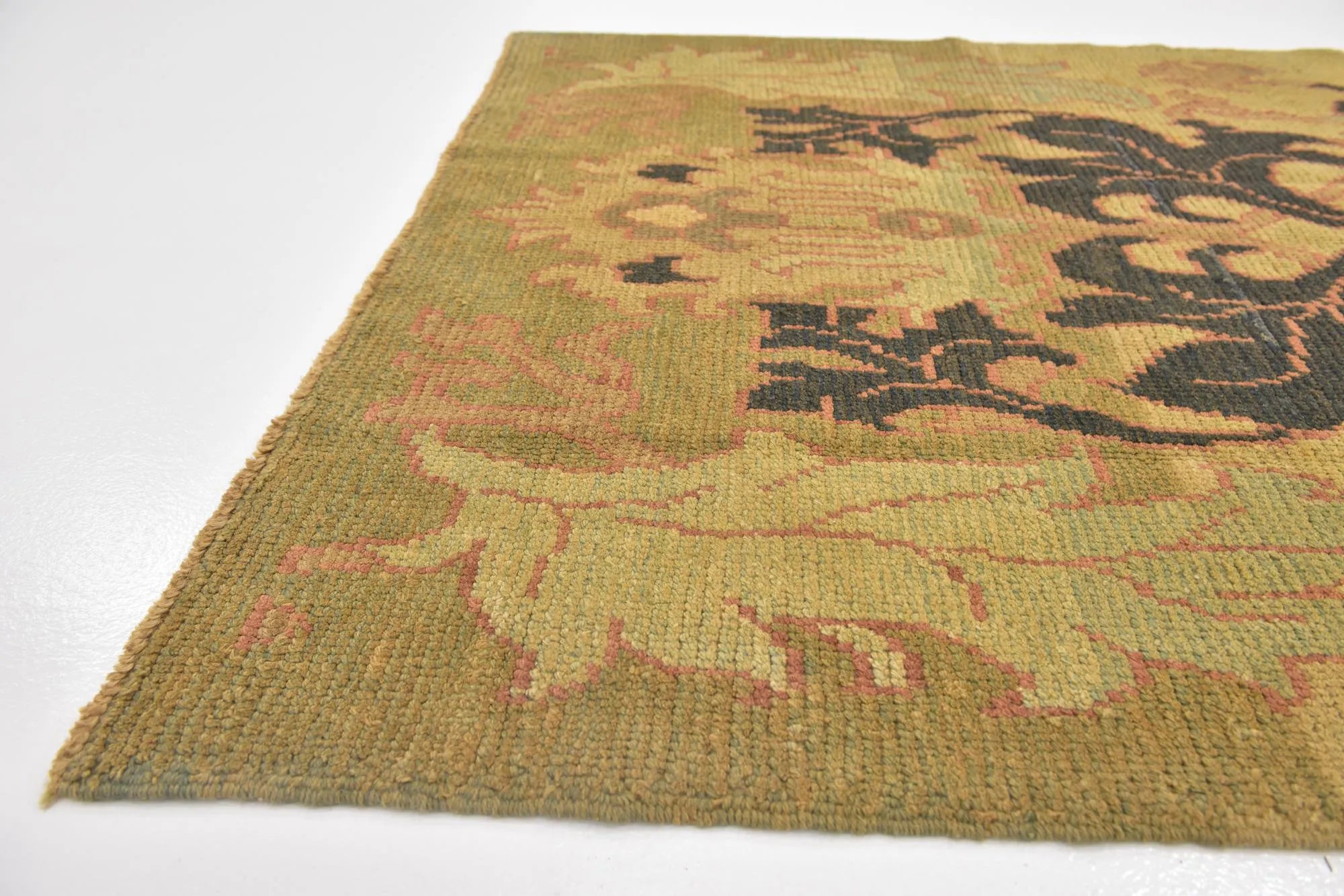 Rosalie Oushak Hand-Knotted Wool Rug