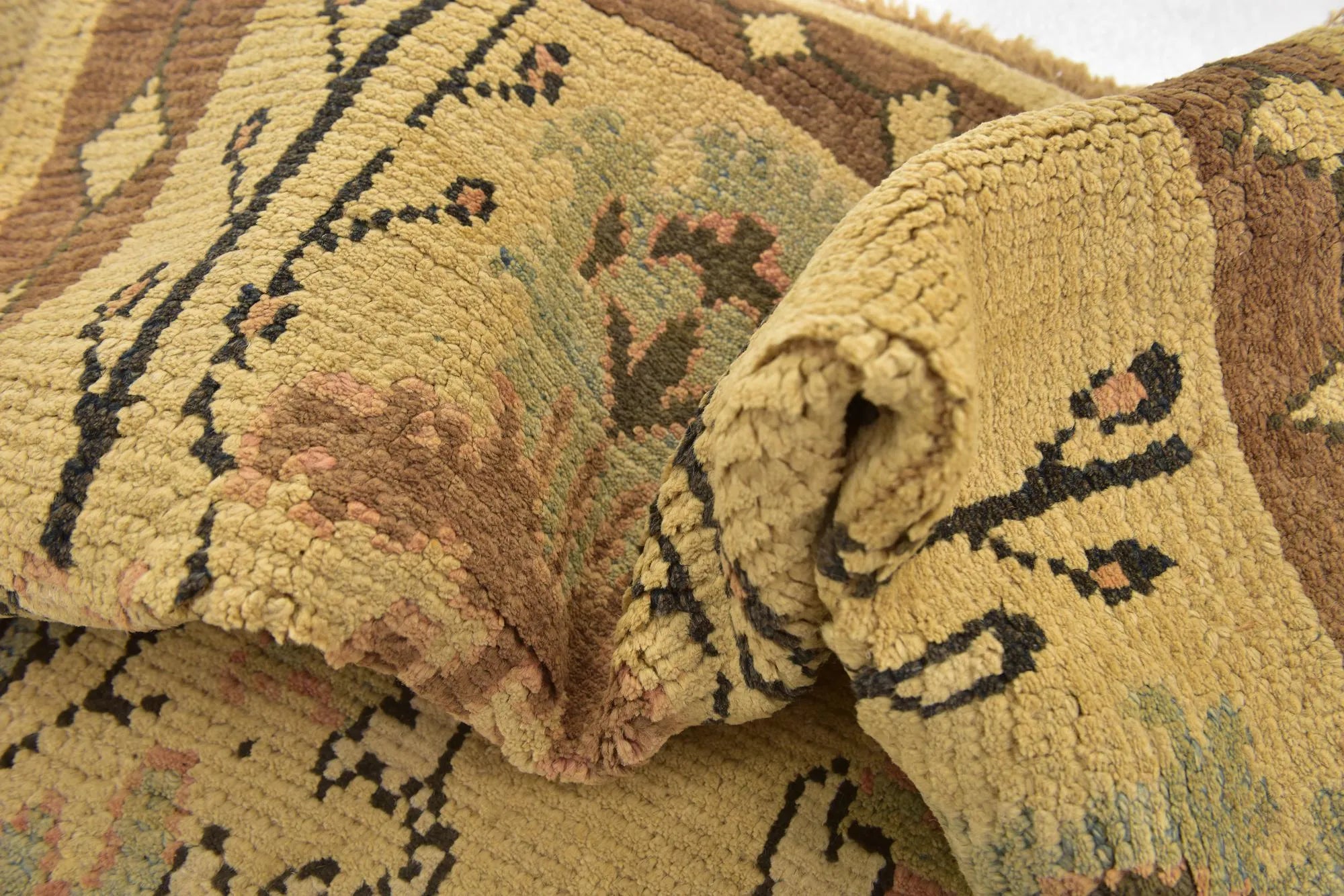 Freya Oushak Hand-Knotted Wool Rug