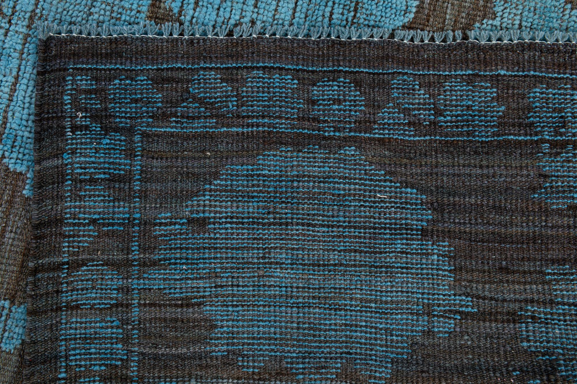 Evelyn Oushak Hand-Knotted Wool Rug