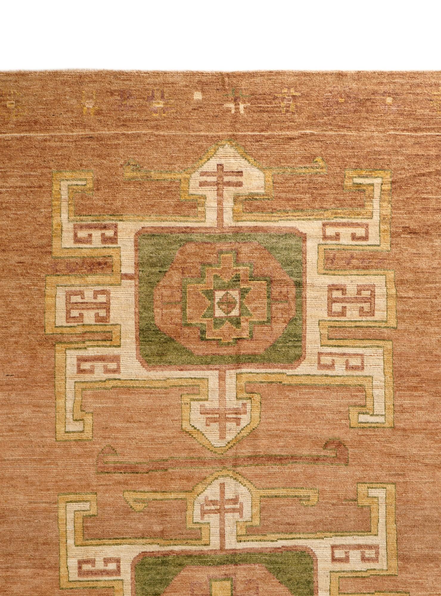 Royale Oushak Hand-Knotted Wool Rug