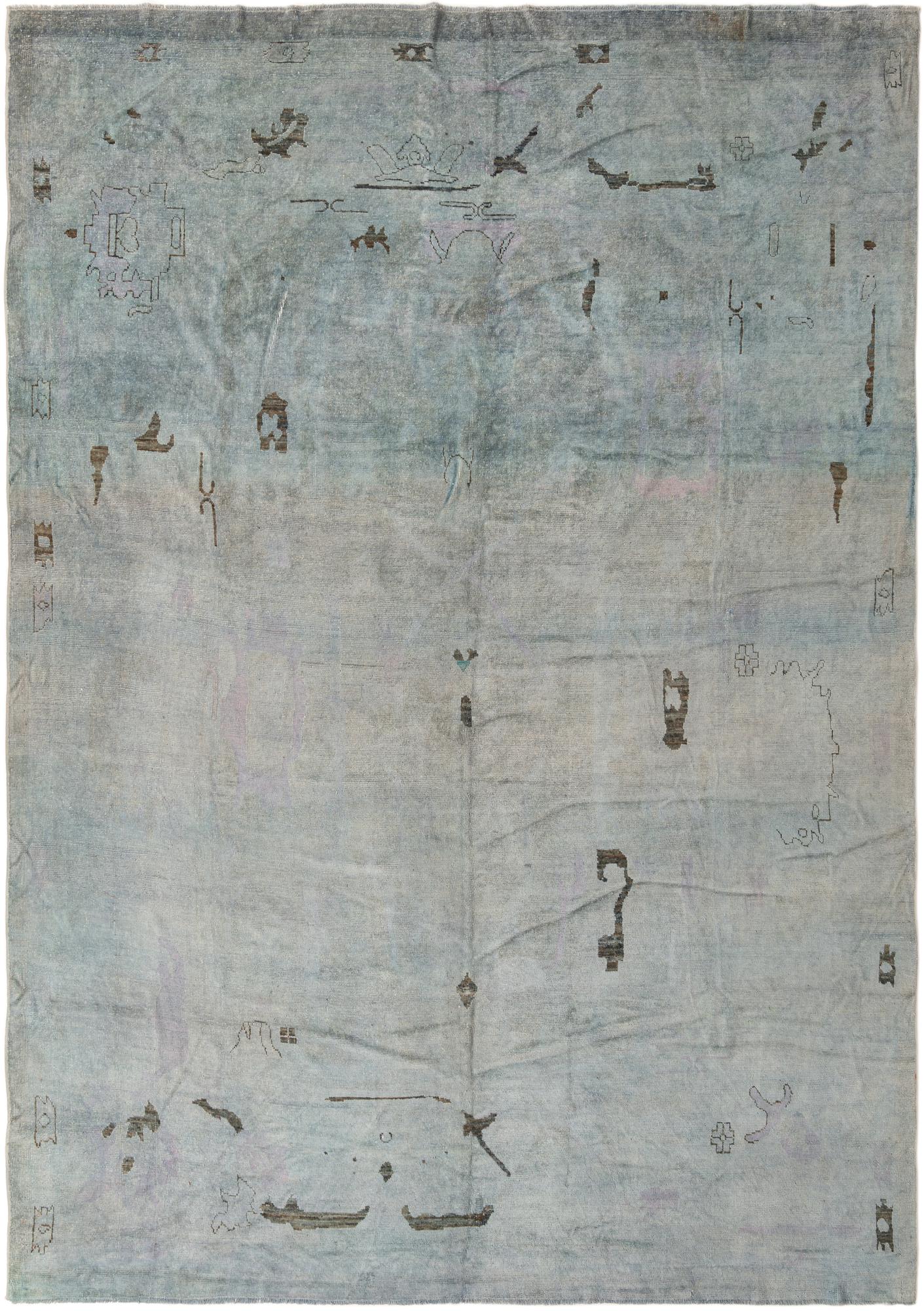 Beatrice Oushak Hand-Knotted Wool Rug