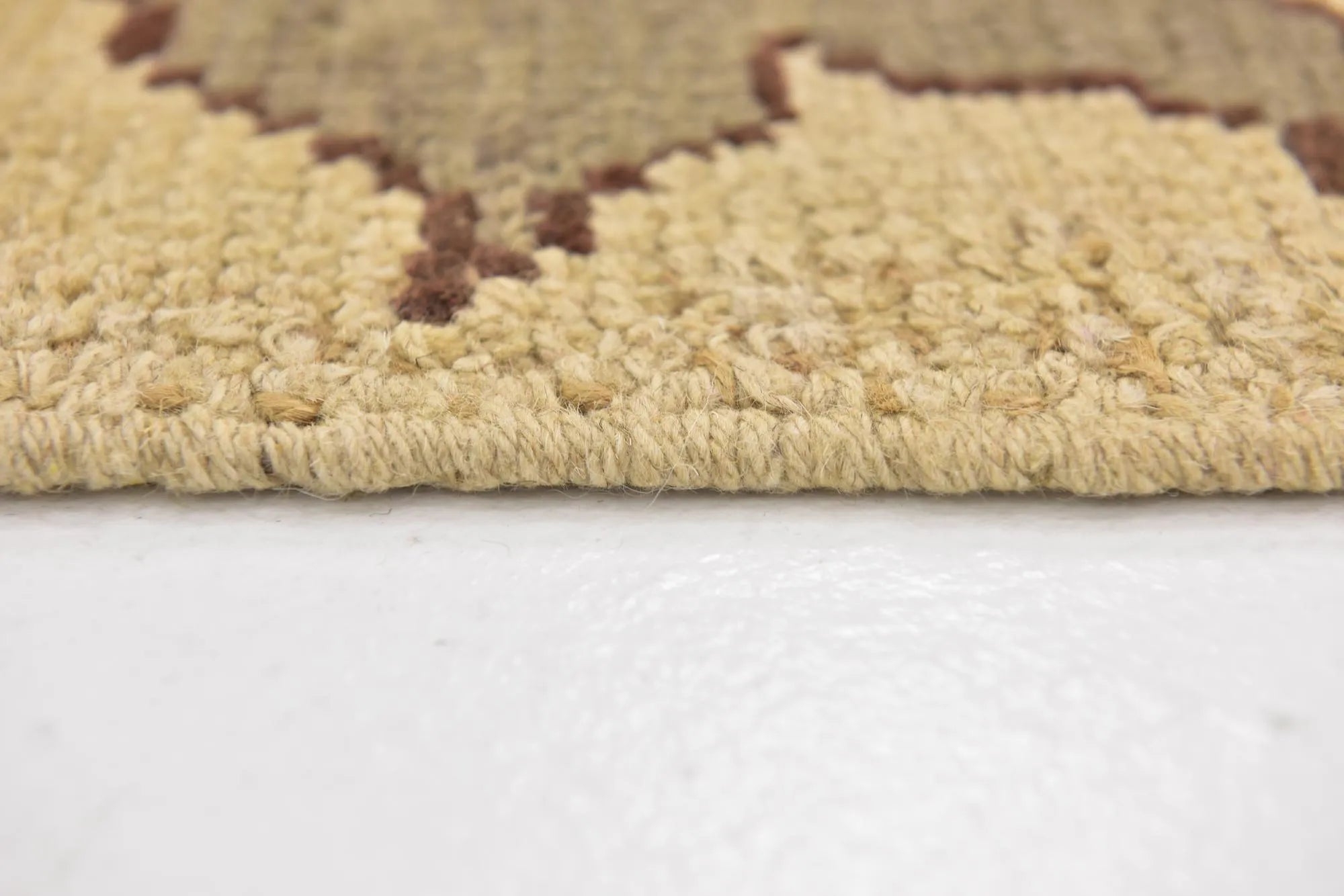Blossom Oushak Hand-Knotted Wool Rug