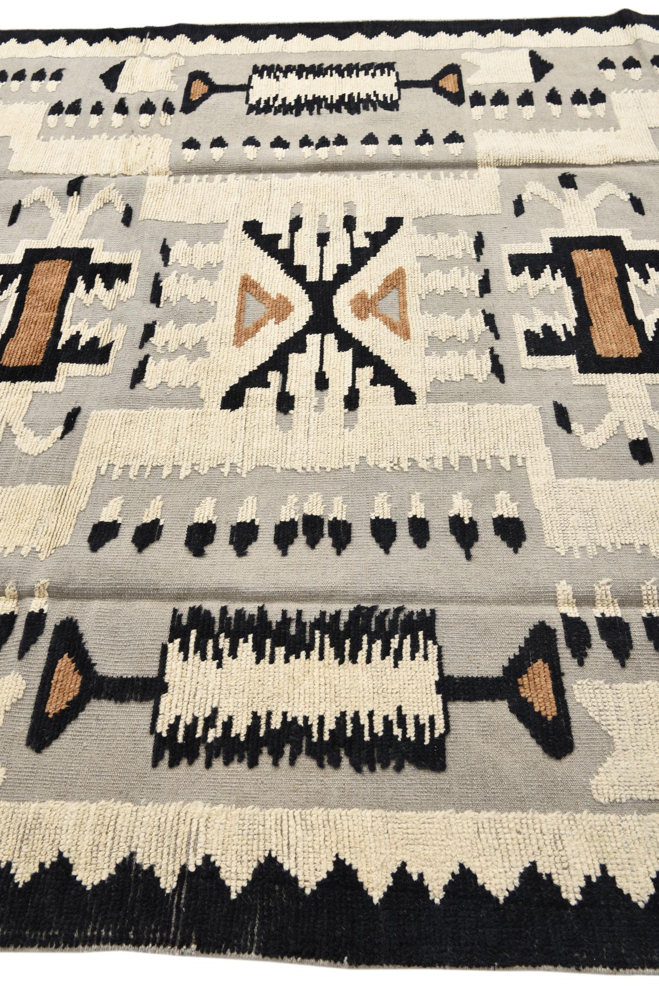 Giselle Oushak Hand-Knotted Wool Rug