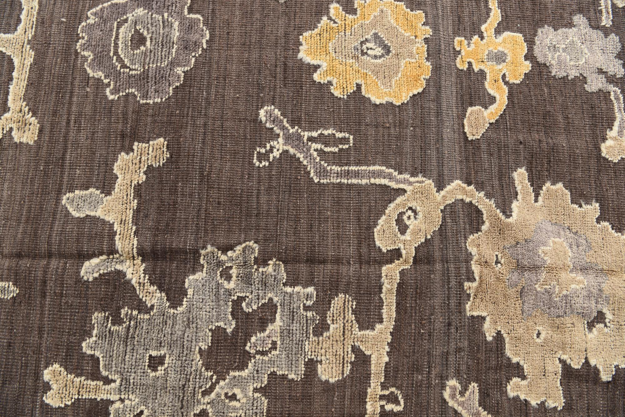 Aaliyah Oushak Hand-Knotted Wool Rug