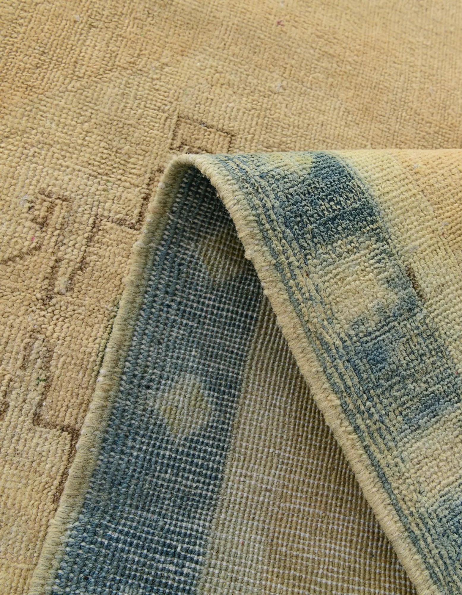 Elite Oushak Hand-Knotted Wool Rug