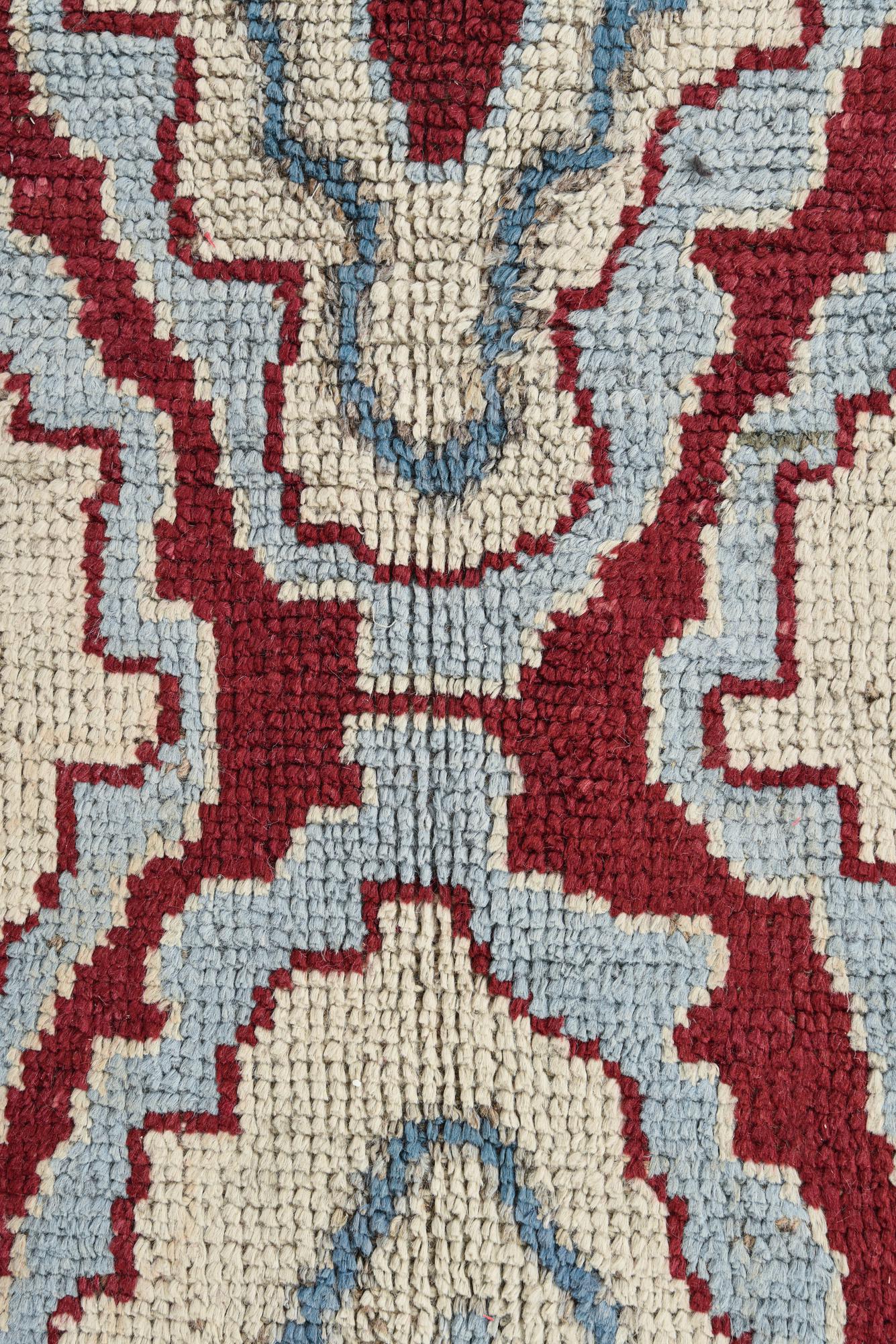 Grandeur Oushak Hand-Knotted Wool Rug