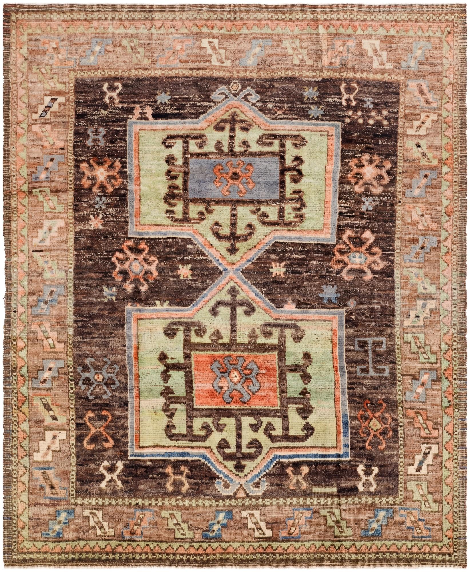 Iris Oushak Hand-Knotted Wool Rug