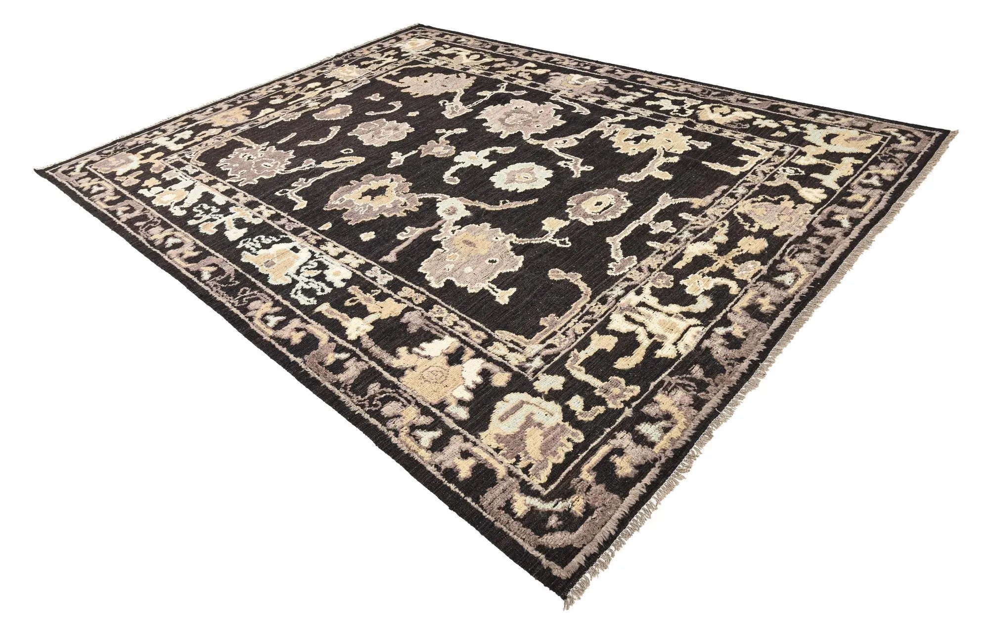Aria Oushak Hand-Knotted Wool Rug