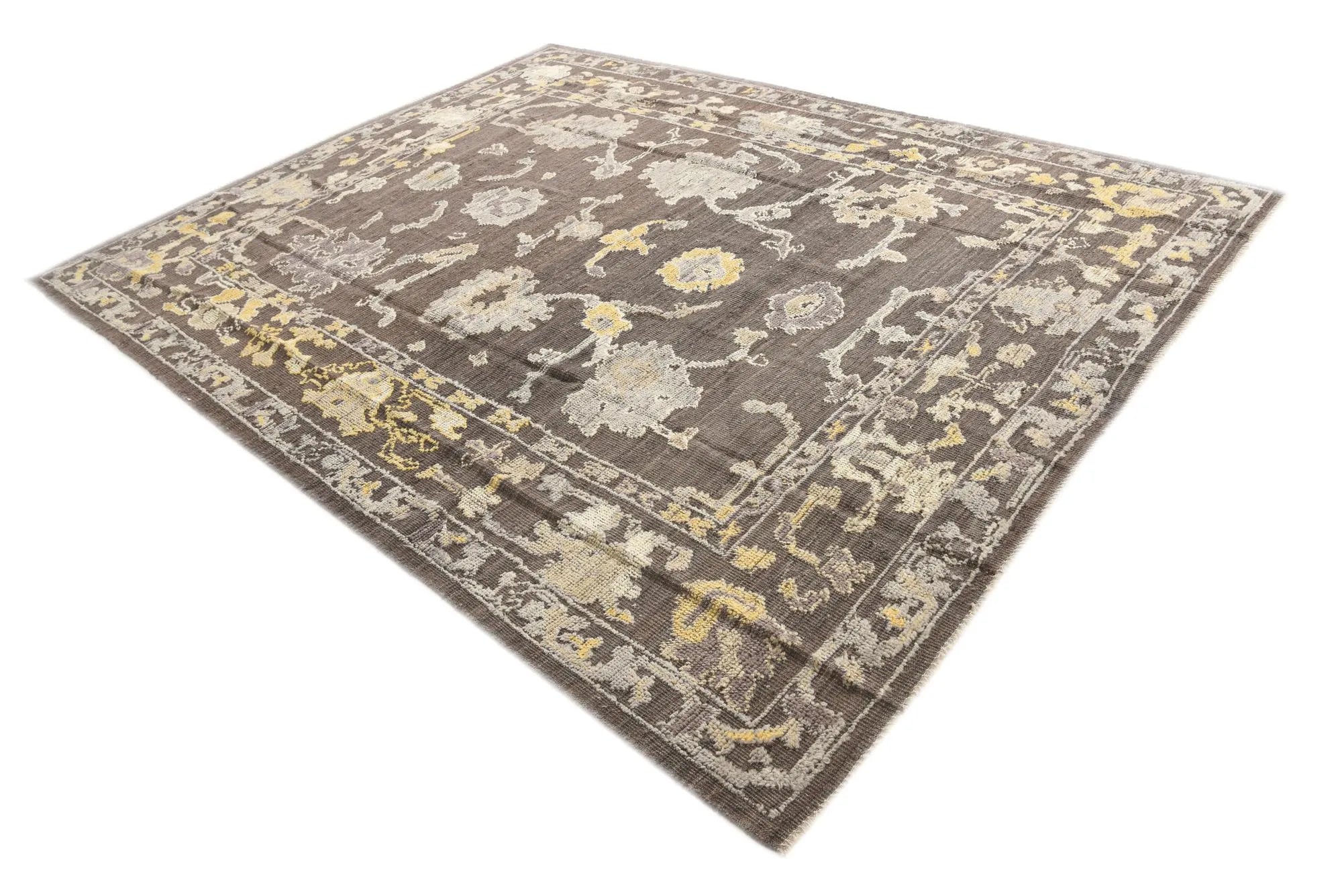 Aurelia Oushak Hand-Knotted Wool Rug
