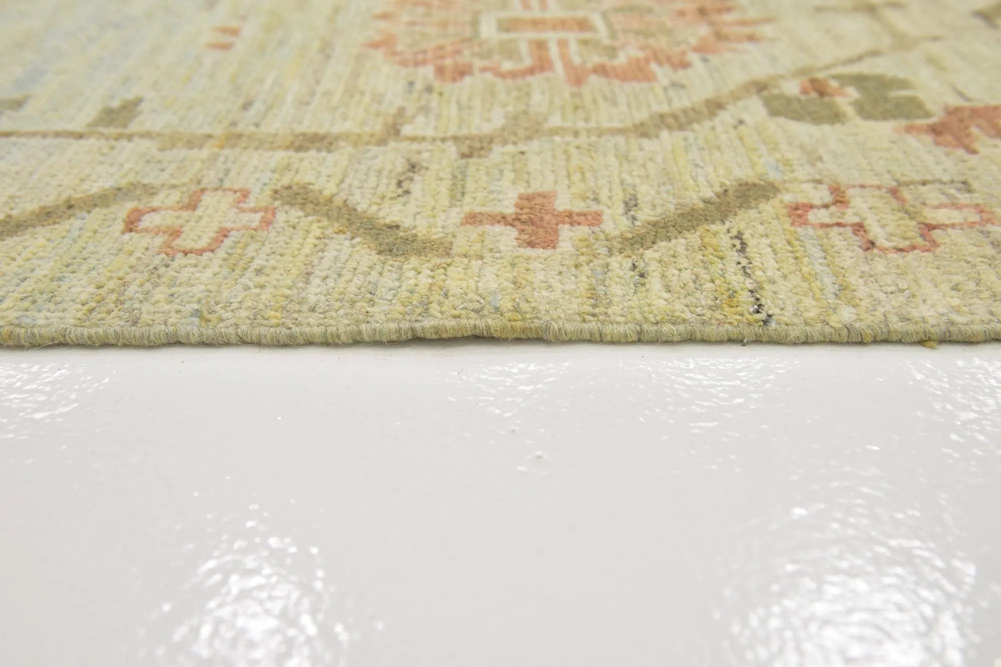Classic Grace Oushak Hand-Knotted Wool Rug
