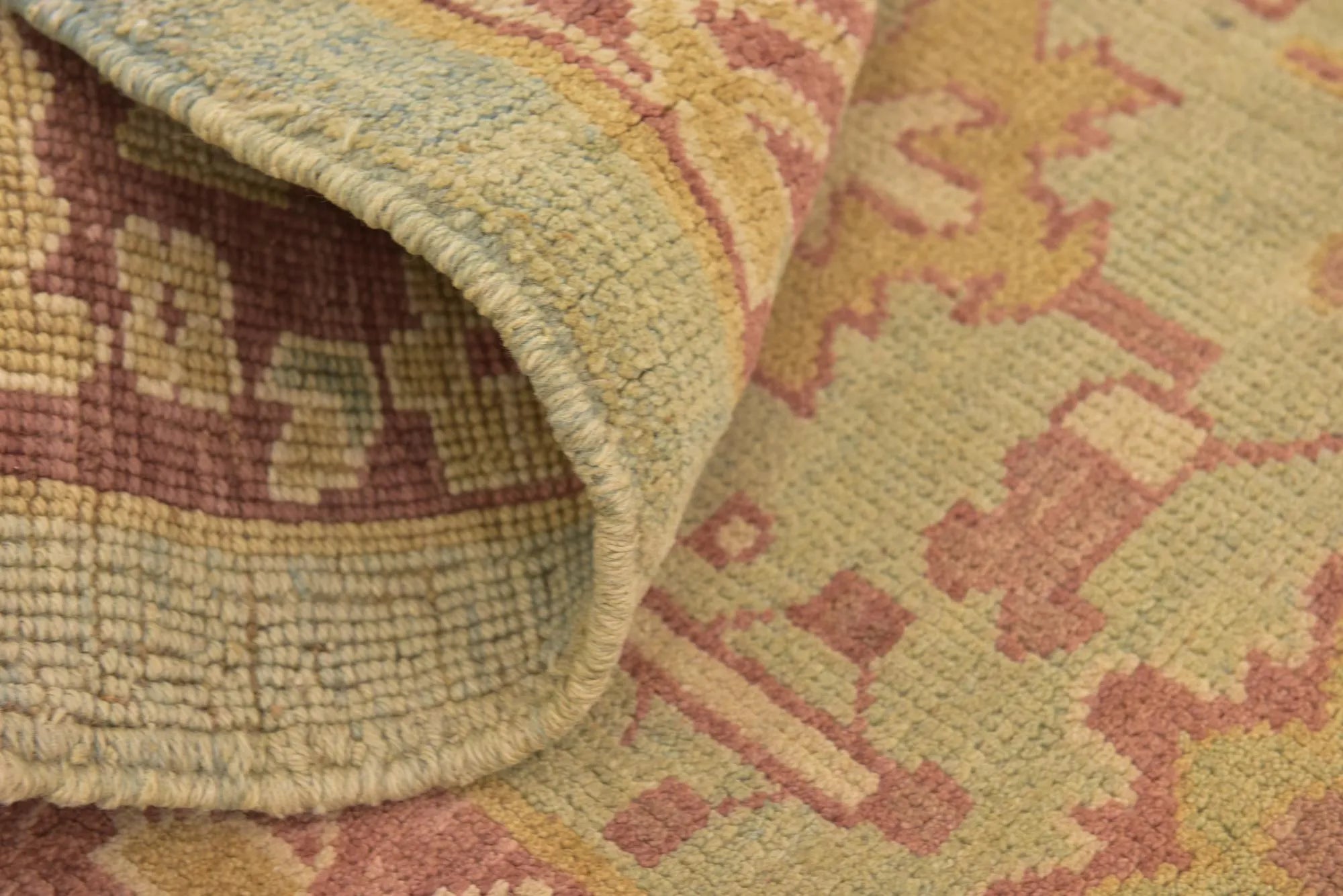 Magnolia Oushak Hand-Knotted Wool Rug