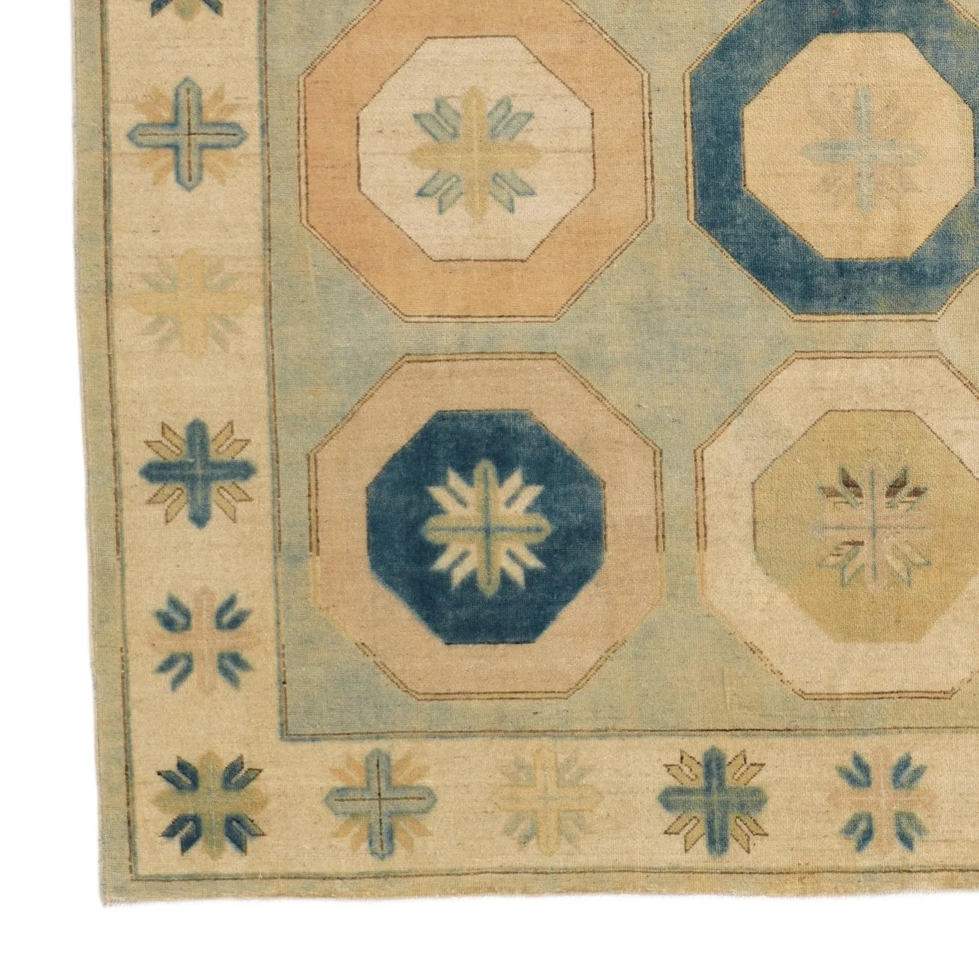Ophelia Oushak Hand-Knotted Wool Rug