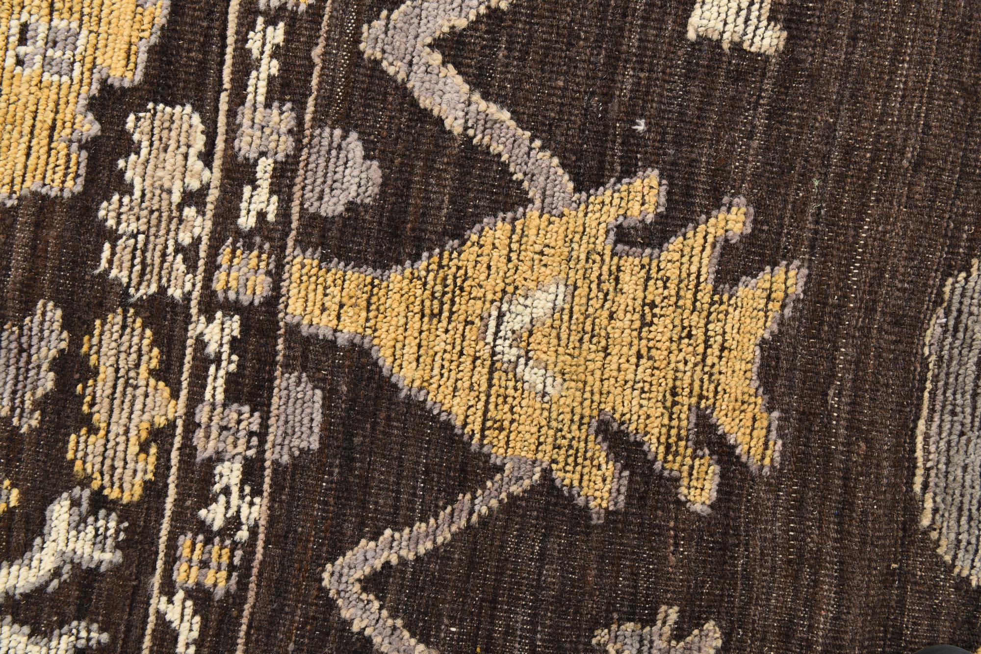 Alina Oushak Hand-Knotted Wool Rug