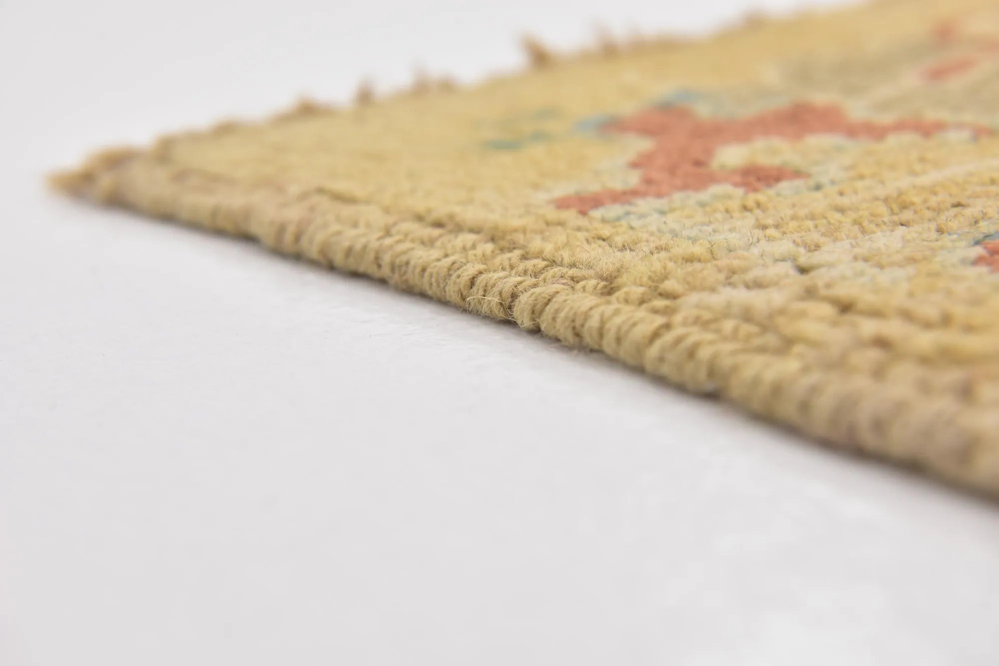 La Belle Oushak Hand-Knotted Wool Rug