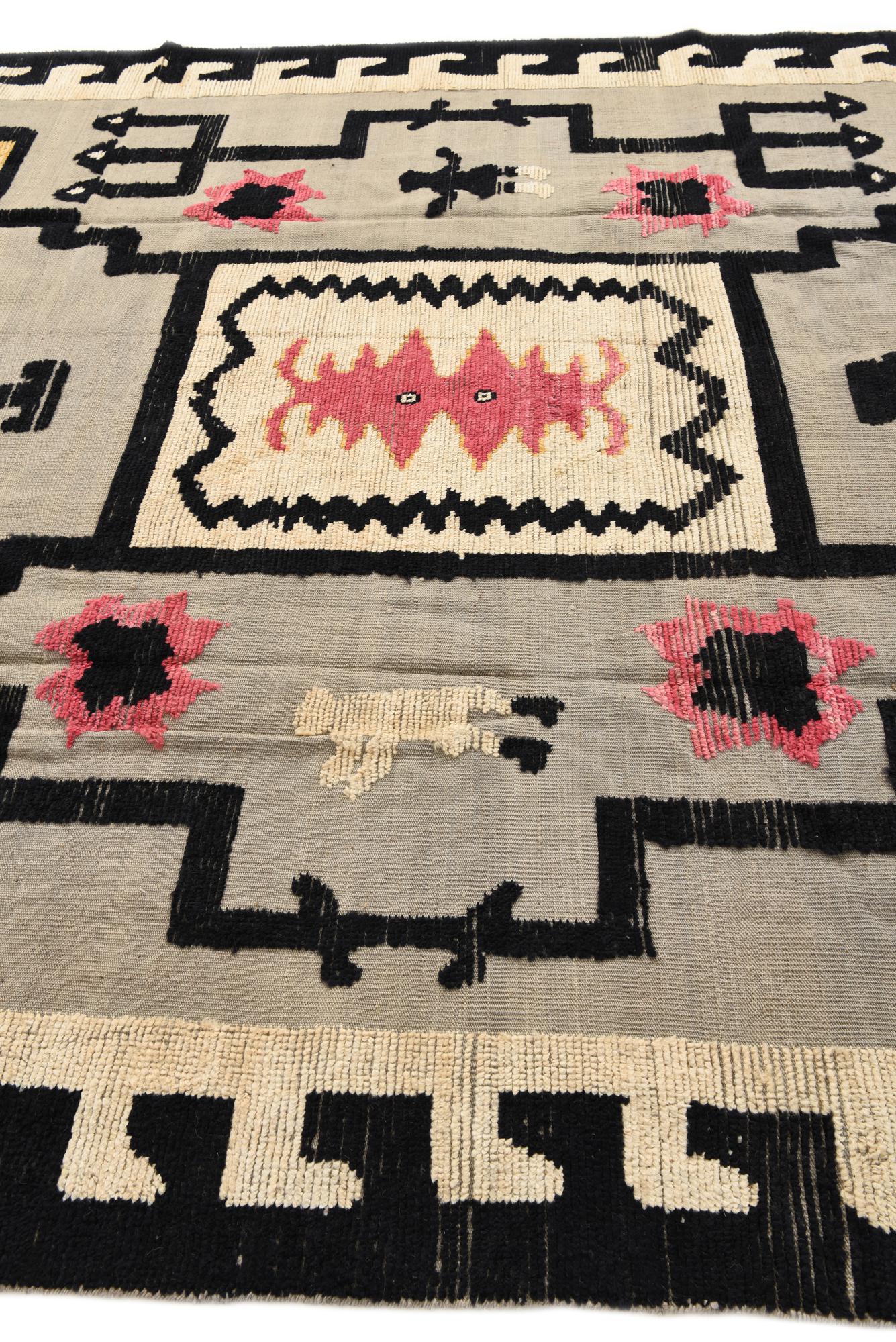 Josephine Oushak Hand-Knotted Wool Rug