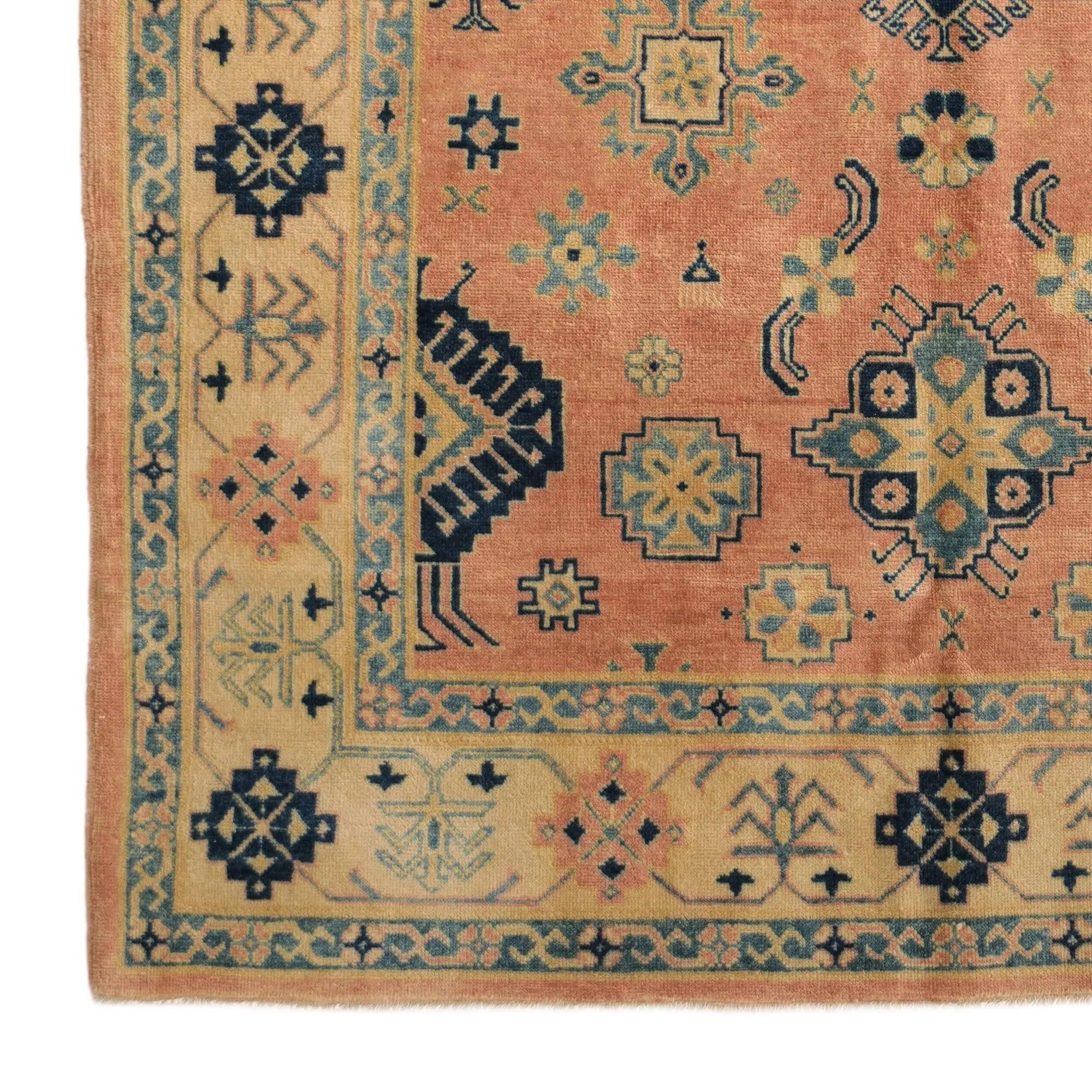 Cypress Oushak Hand-Knotted Wool Rug