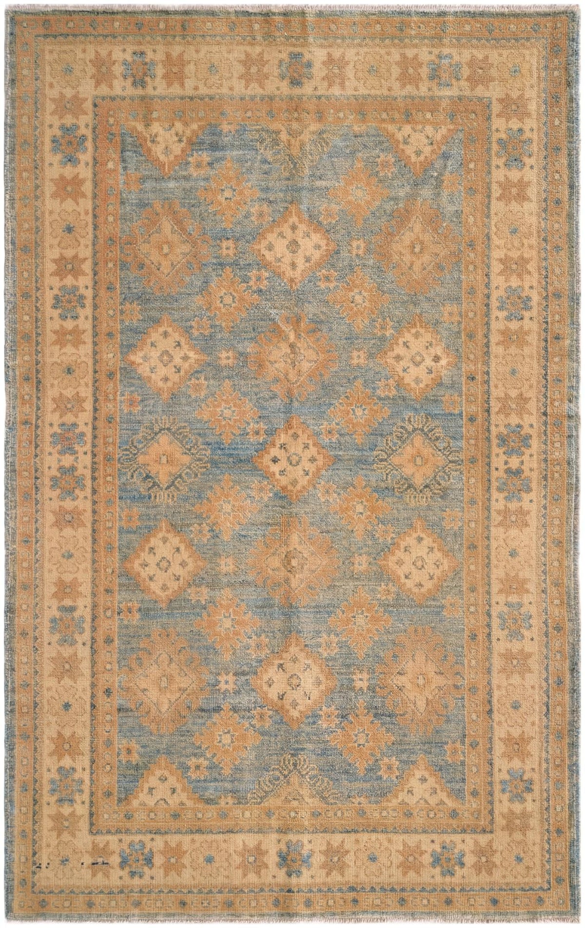 Prestige Oushak Hand-Knotted Wool Rug