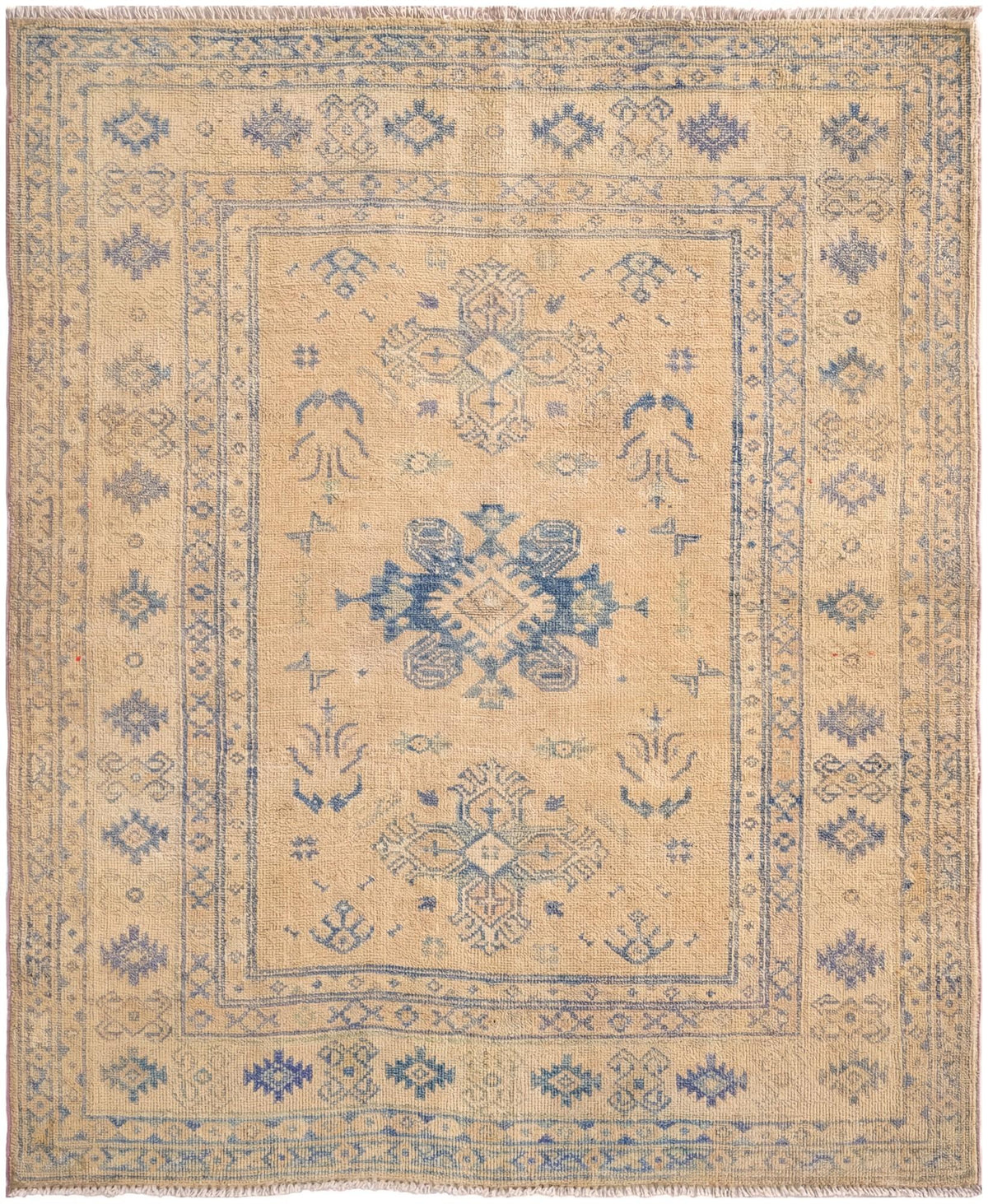 Vivienne Oushak Hand-Knotted Wool Rug