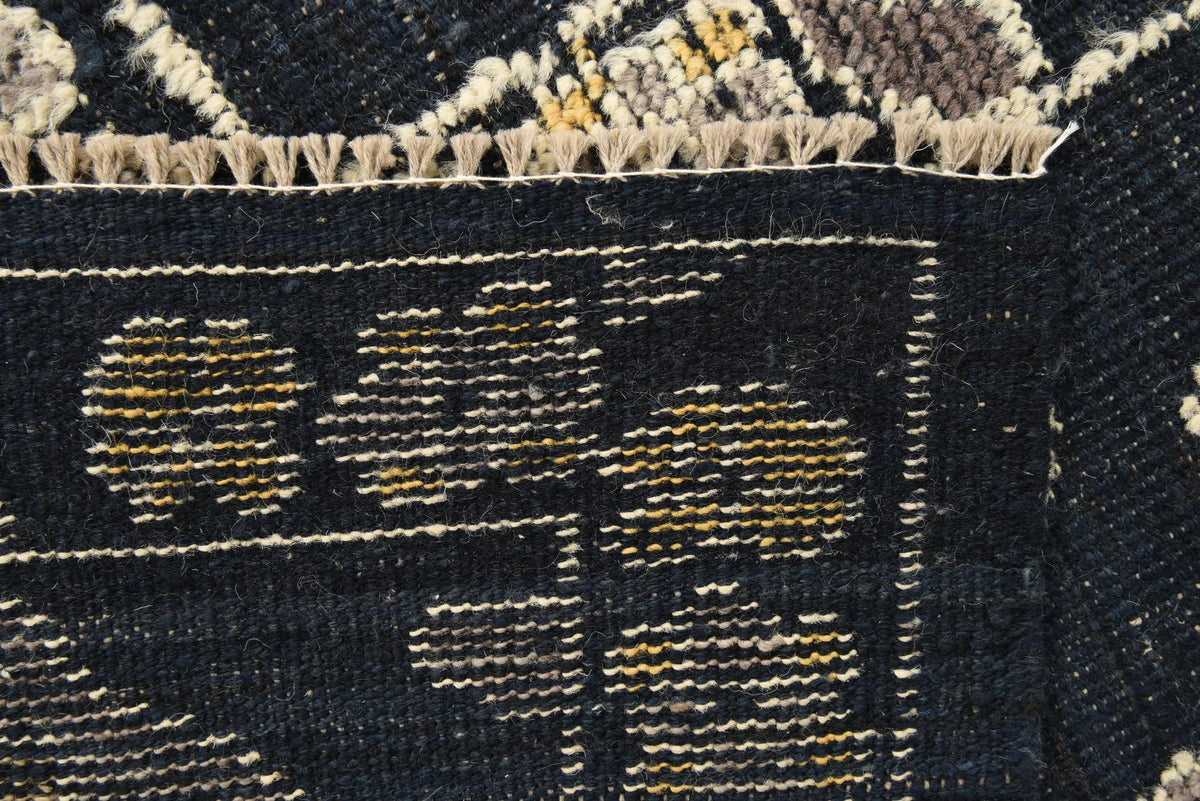 Olive Oushak Hand-Knotted Wool Rug