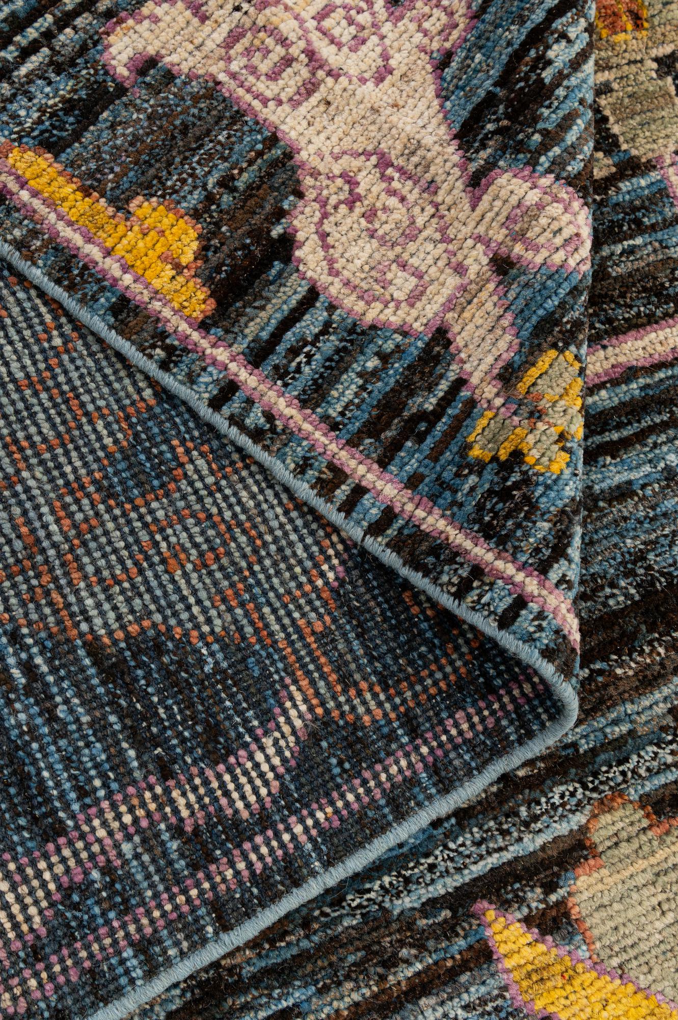 Elena Oushak Hand-Knotted Wool Rug