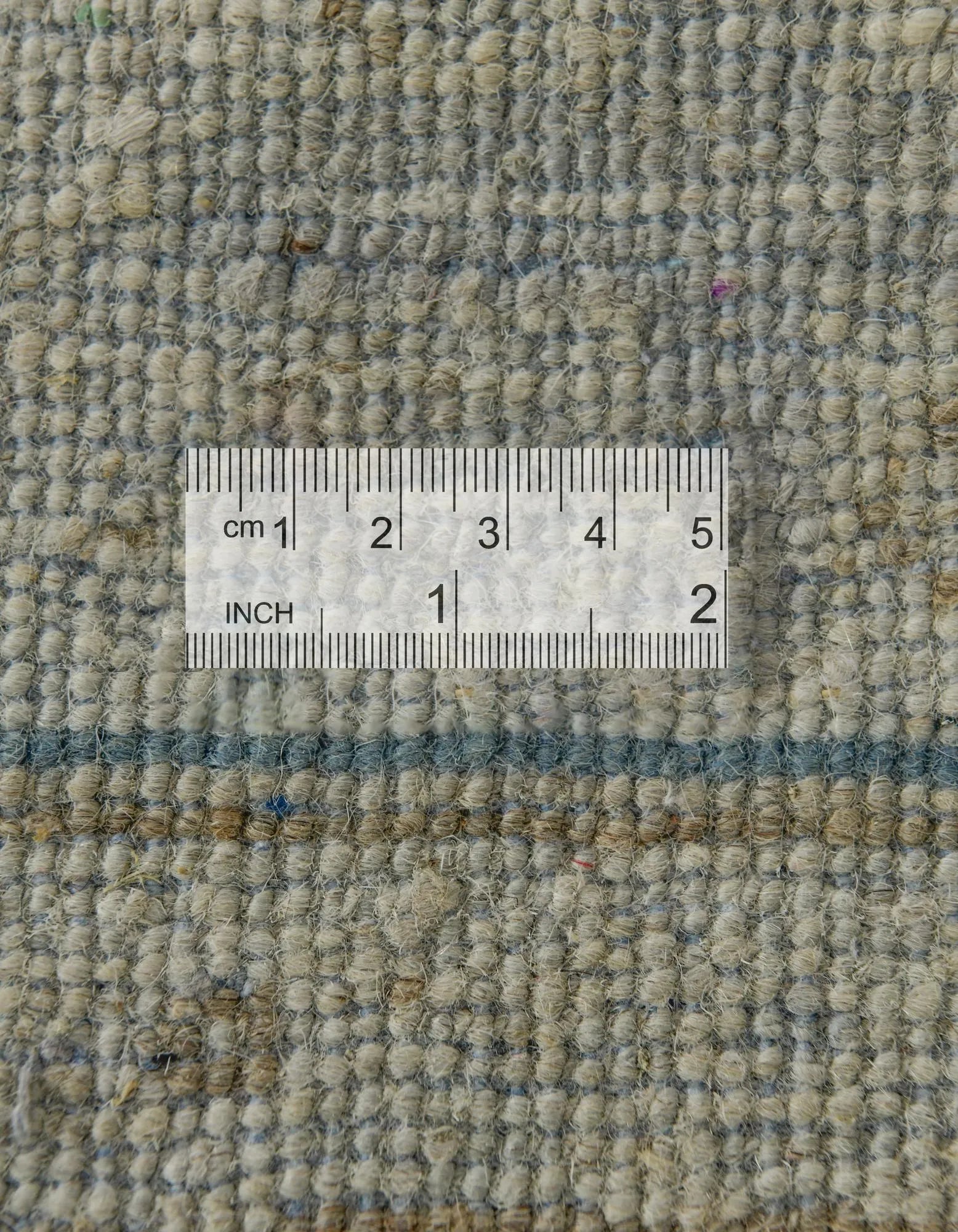 Refined Oushak Hand-Knotted Wool Rug