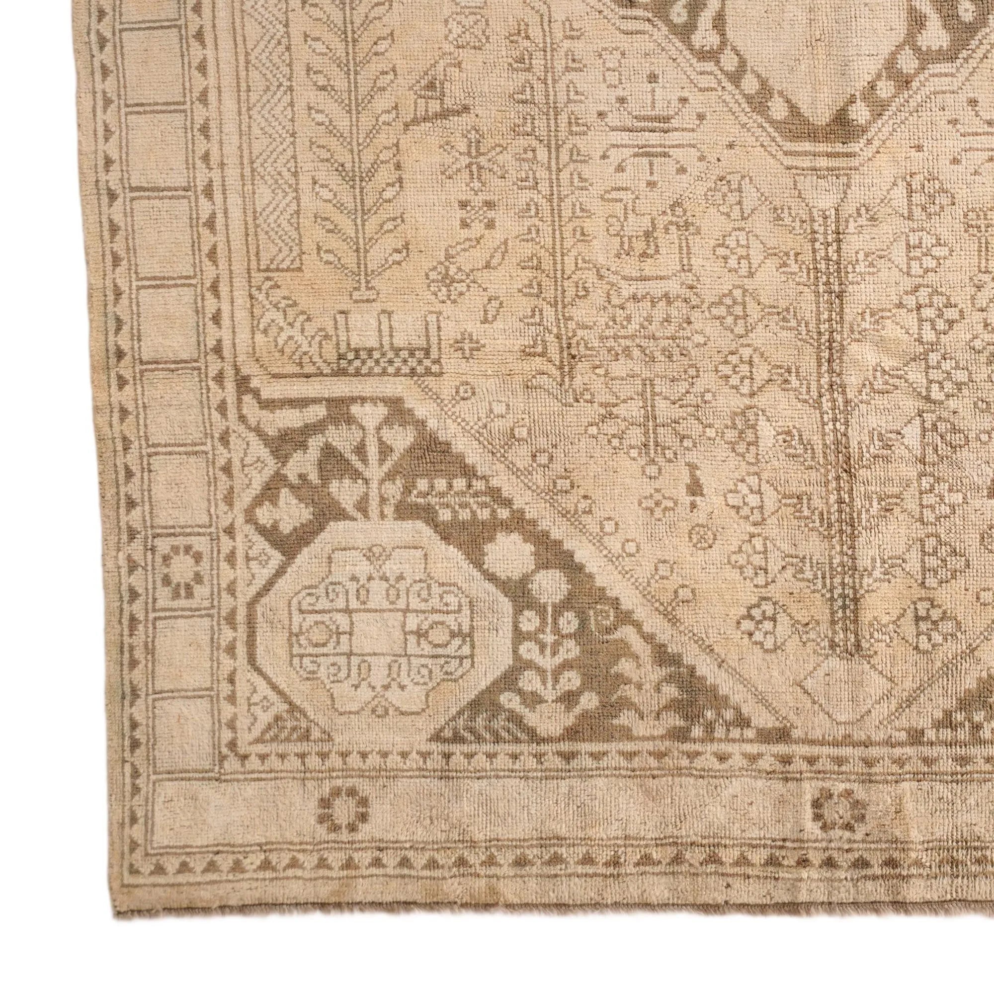 Bluebell Oushak Hand-Knotted Wool Rug