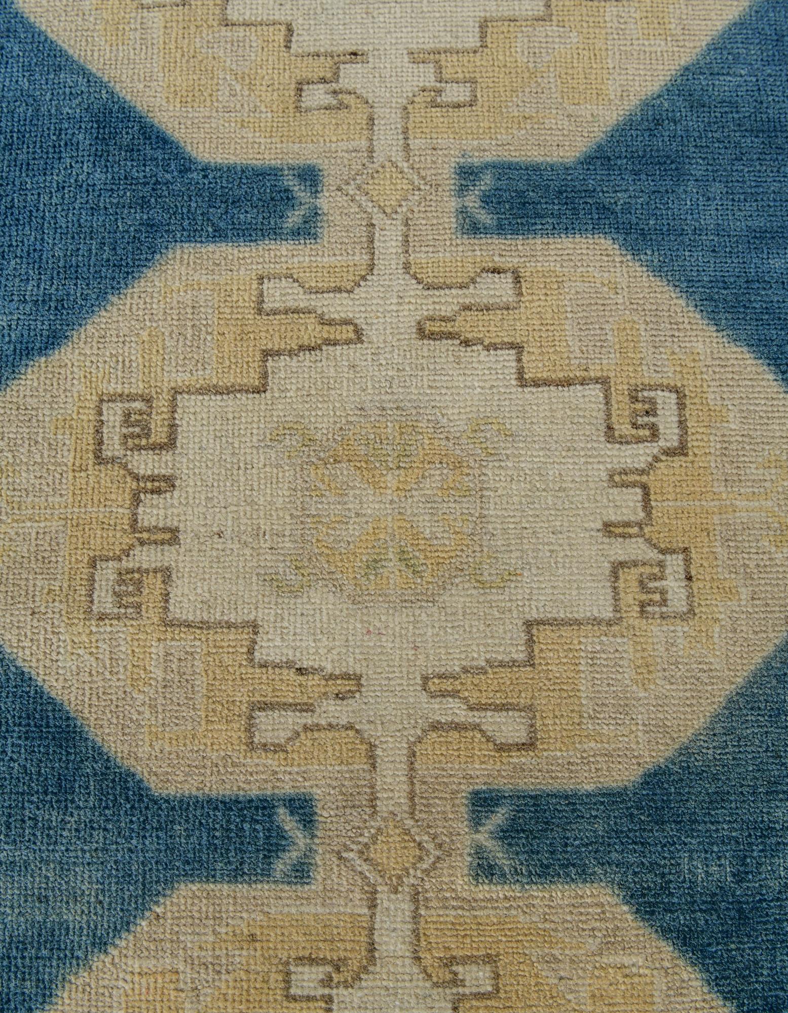 Valentina Oushak Hand-Knotted Wool Rug