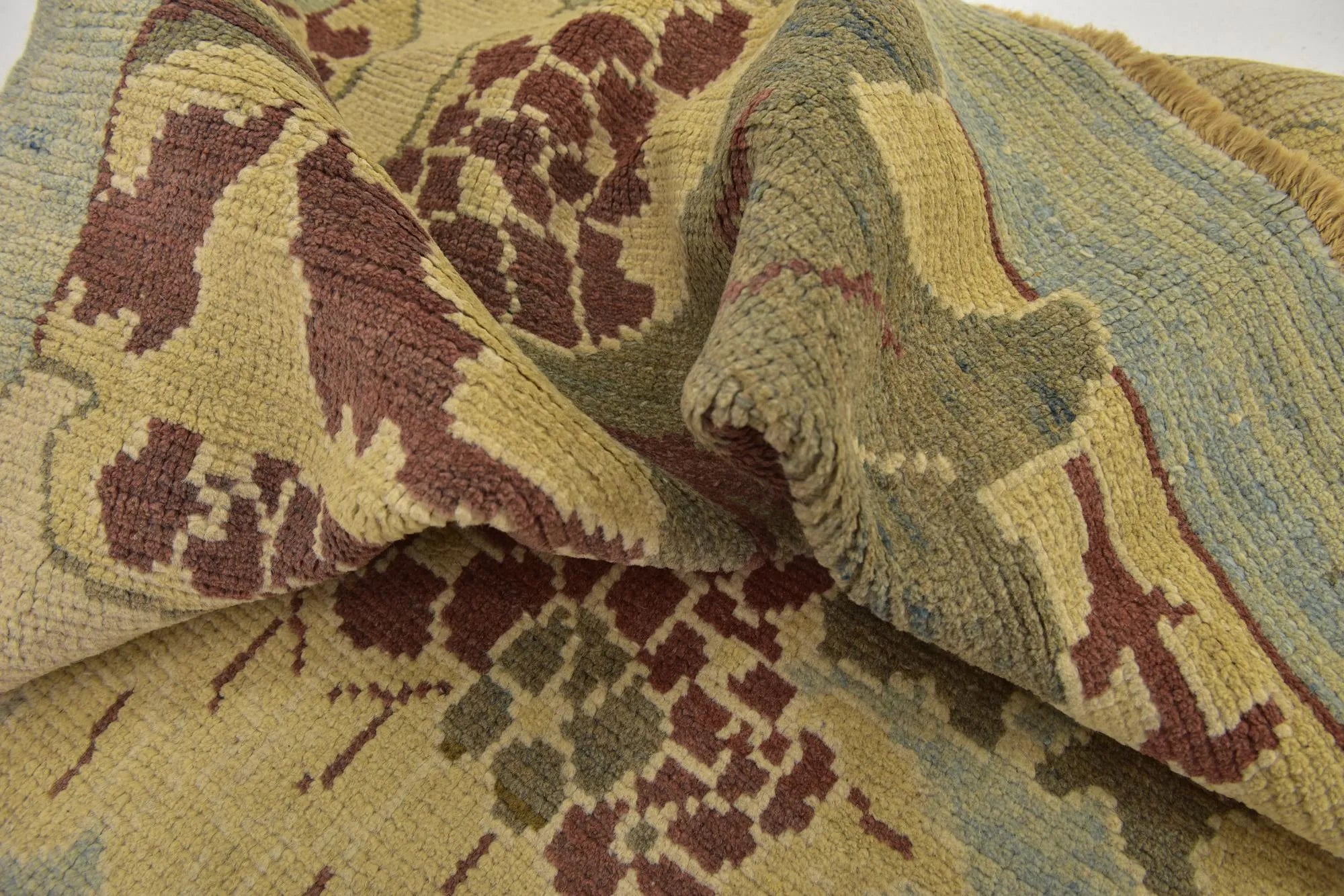 Dahlia Oushak Hand-Knotted Wool Rug