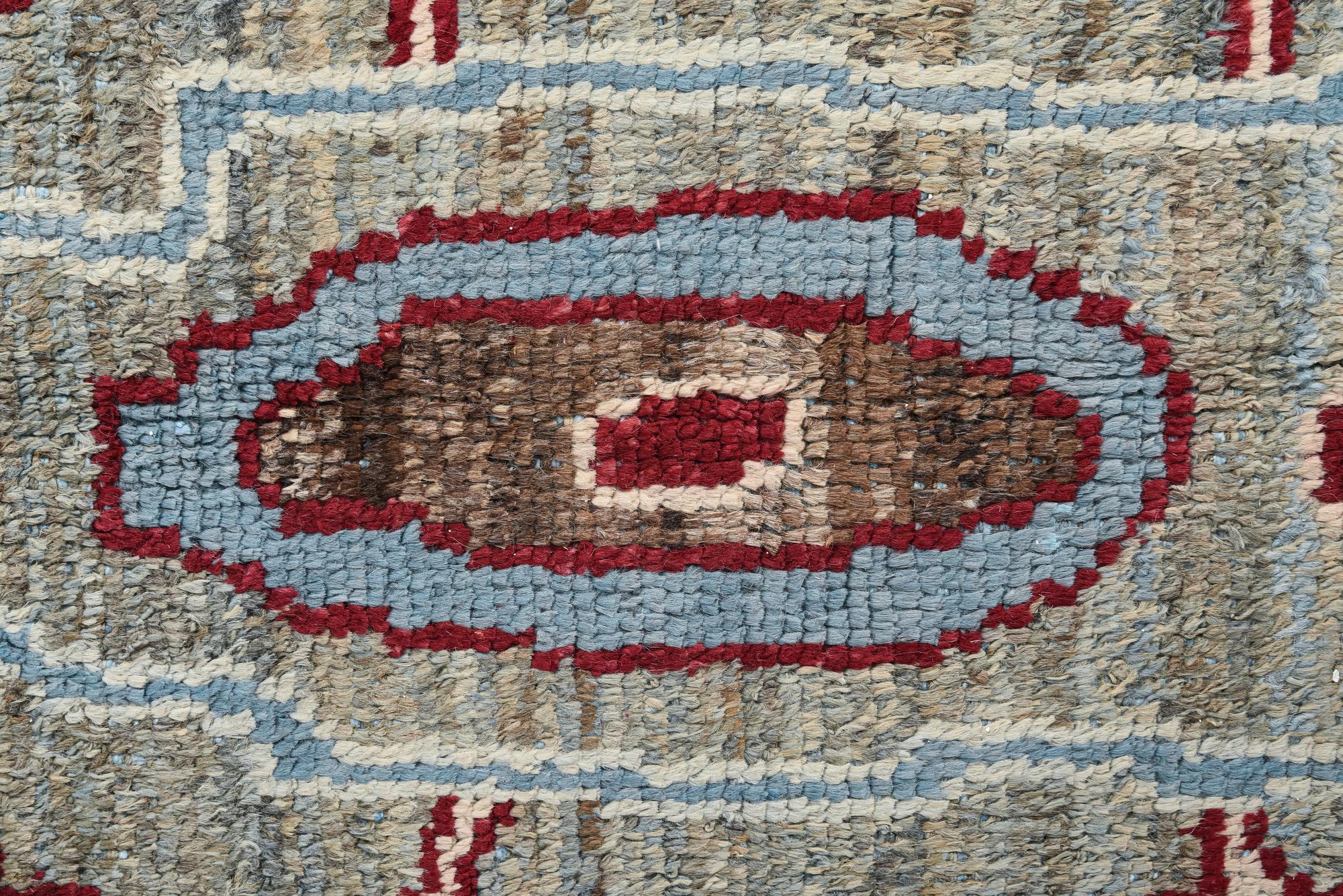 Naomi Oushak Hand-Knotted Wool Rug