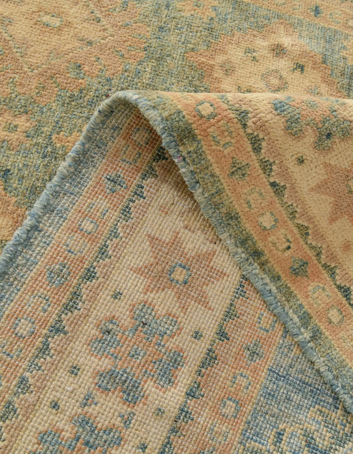 Prestige Oushak Hand-Knotted Wool Rug